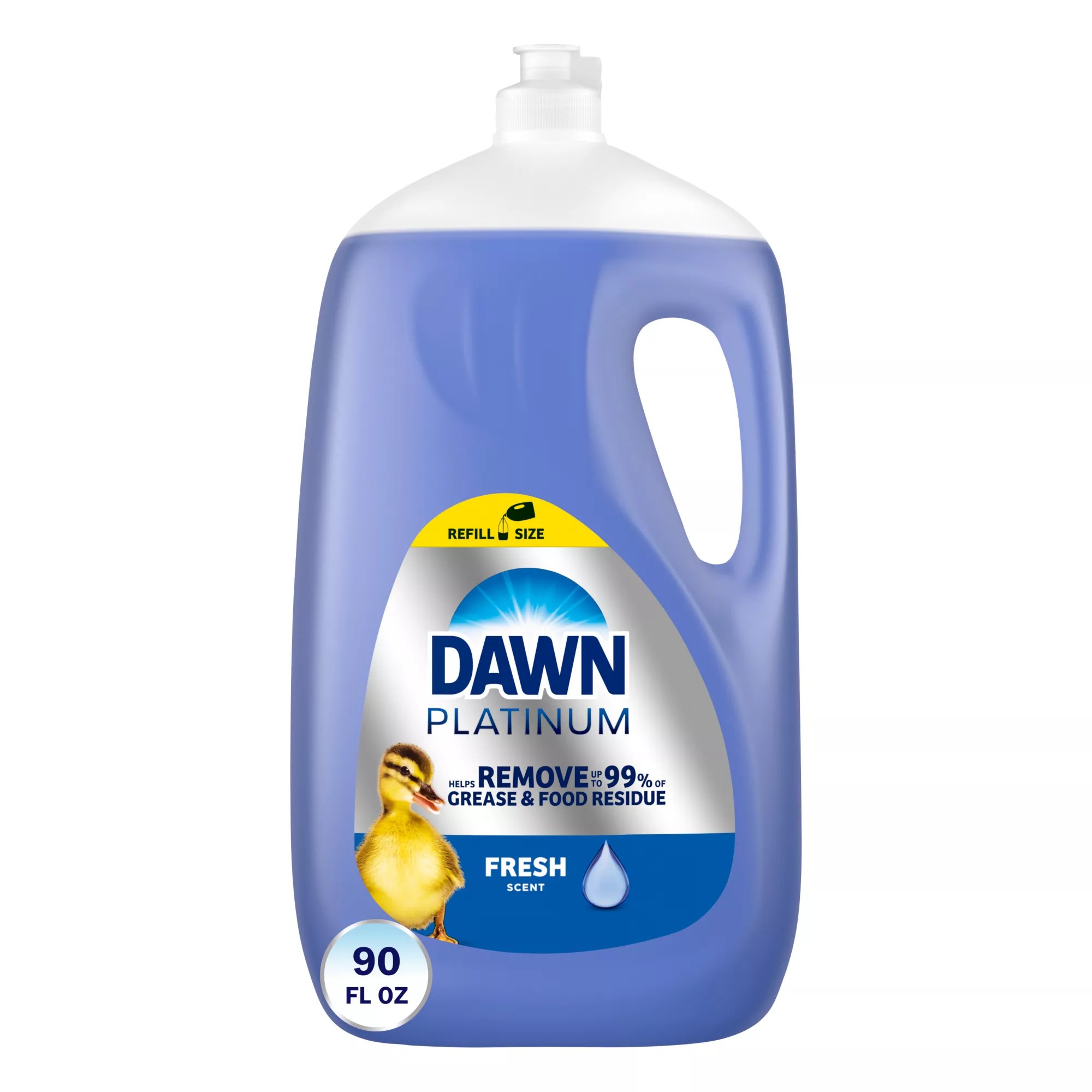 Dawn Platinum Refreshing Rain Scent Liquid Dish Soap, 90 oz. BJ's