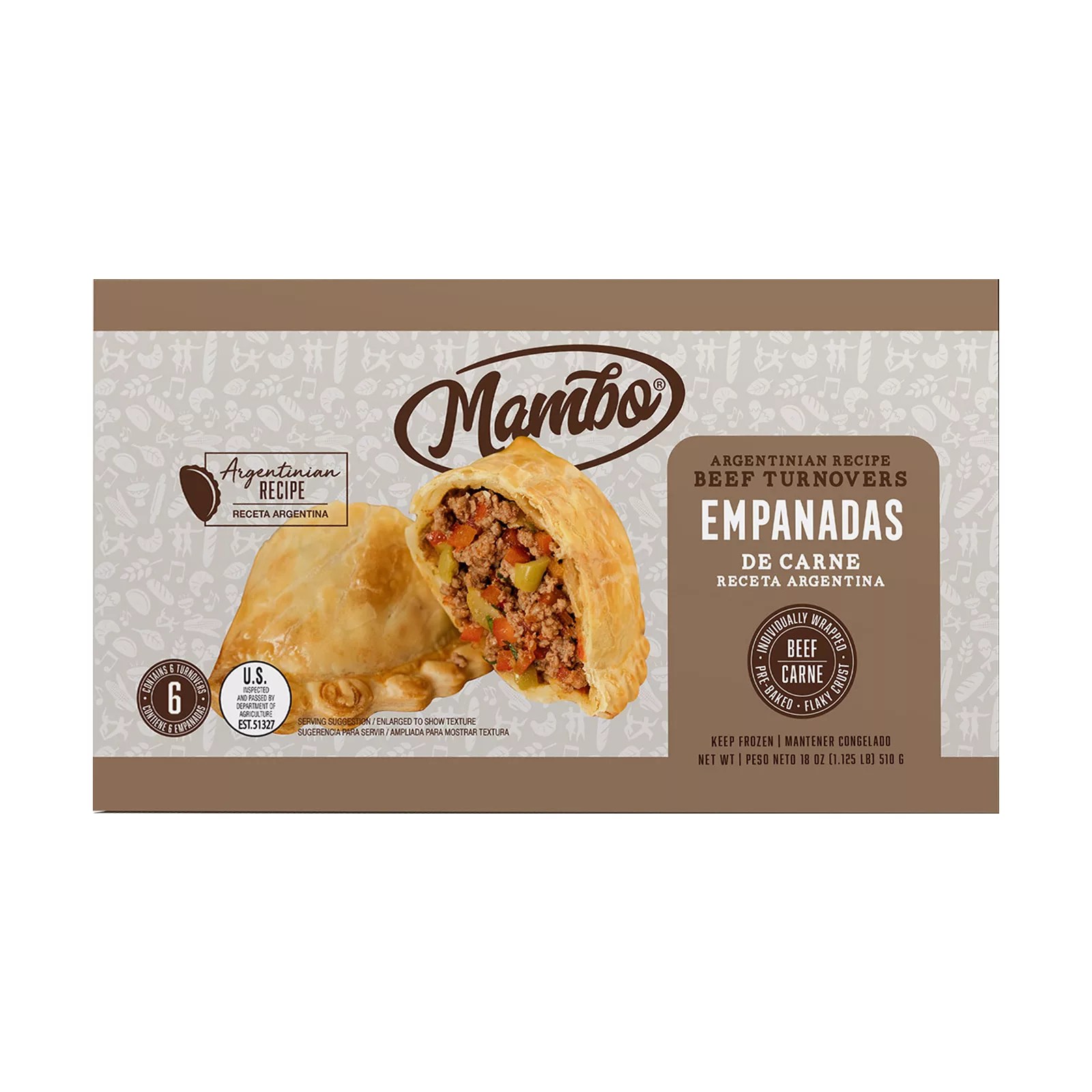 Mambo Argentinian Beef Empanadas, 6 pk. BJ's Wholesale Club