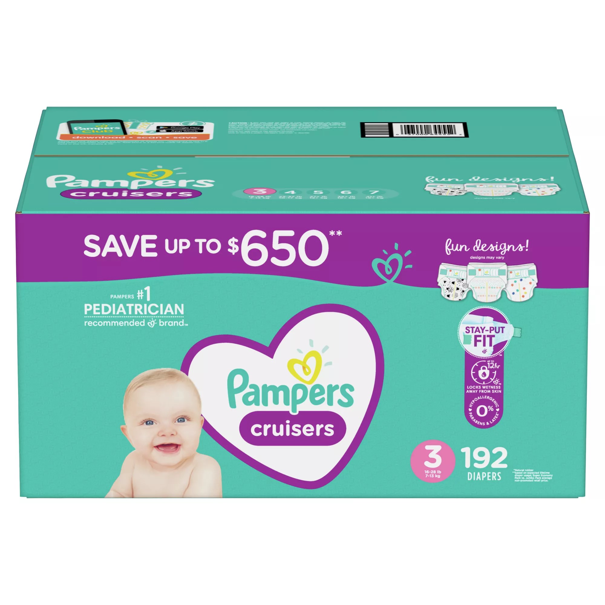 Berkley Jensen Diapers Size