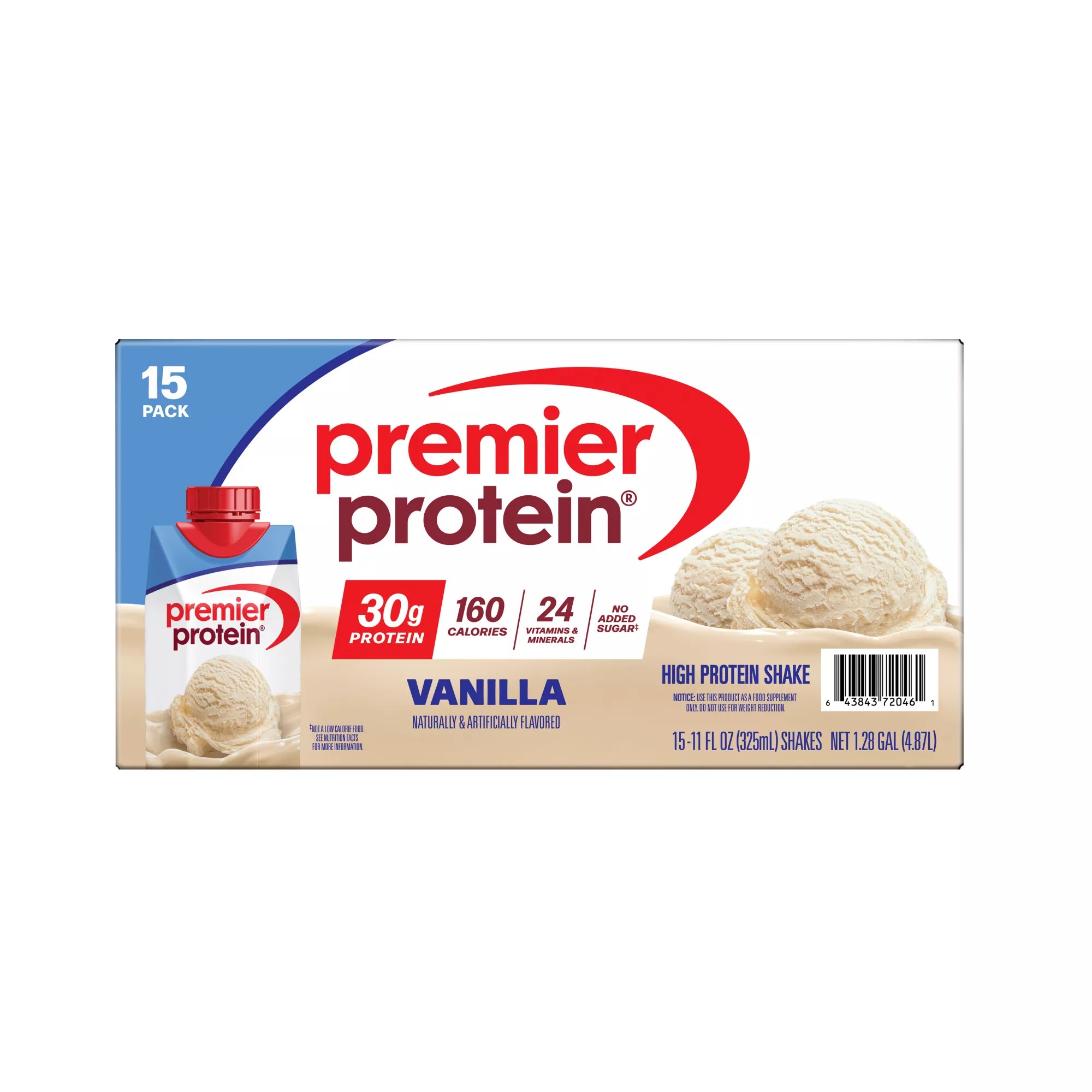 Premier Protein Vanilla ReadytoDrink Shake, 15 ct. BJ's Wholesale Club