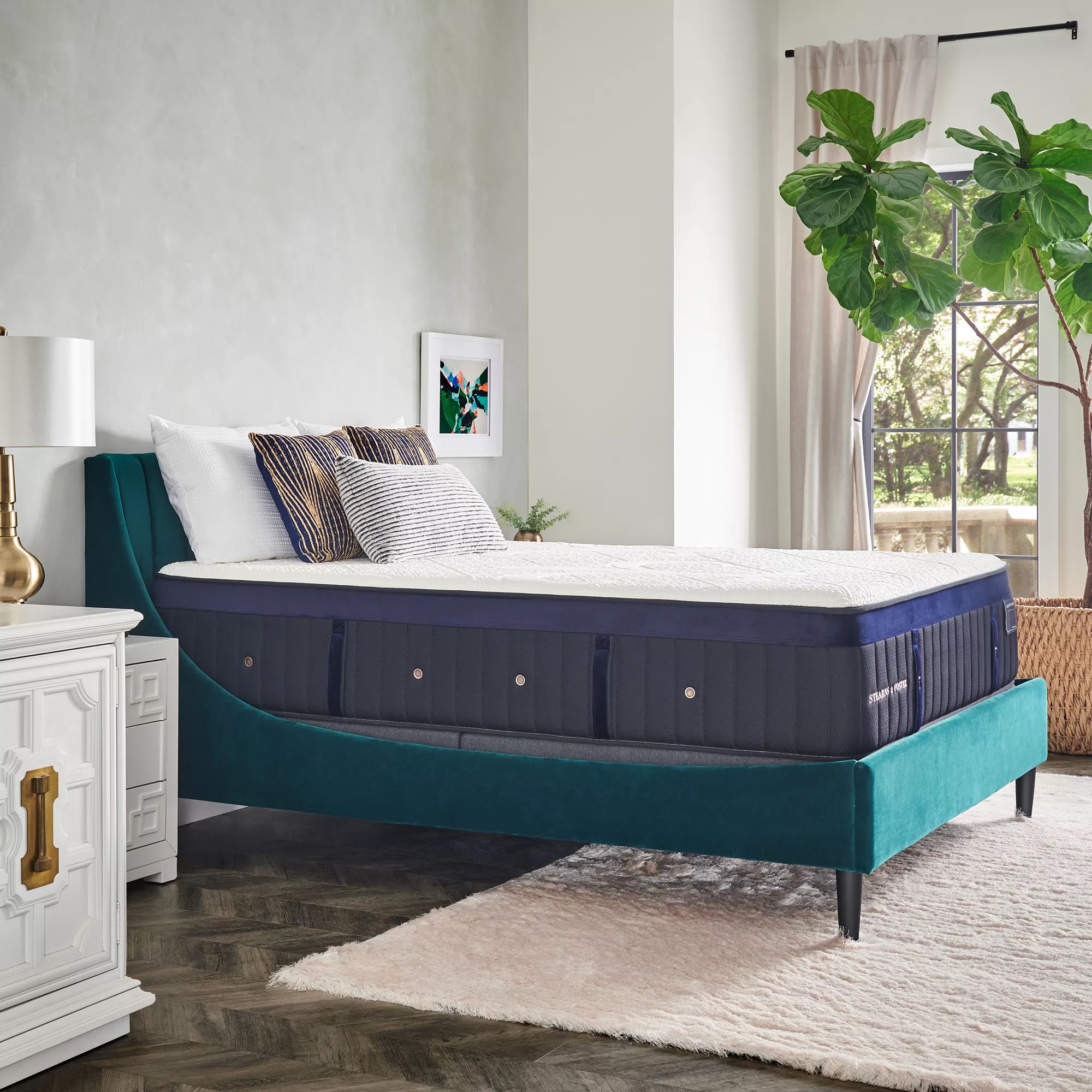 Stearns & Foster Lux Estate 15" Luxury Queen Size Mattress BJ's Wholesale Club