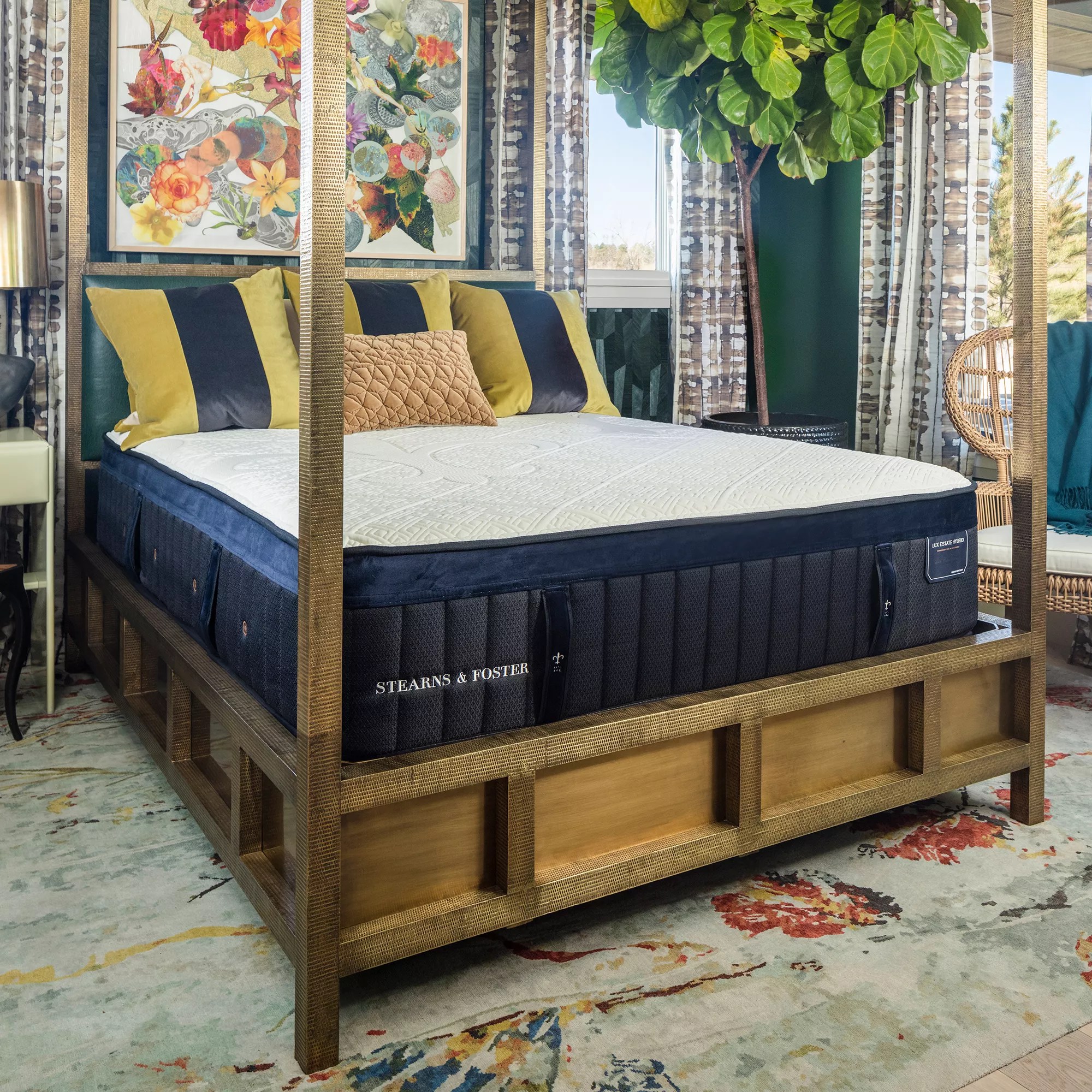 Stearns & Foster Lux Estate Hybrid 16" Luxury Full Size Mattress BJs