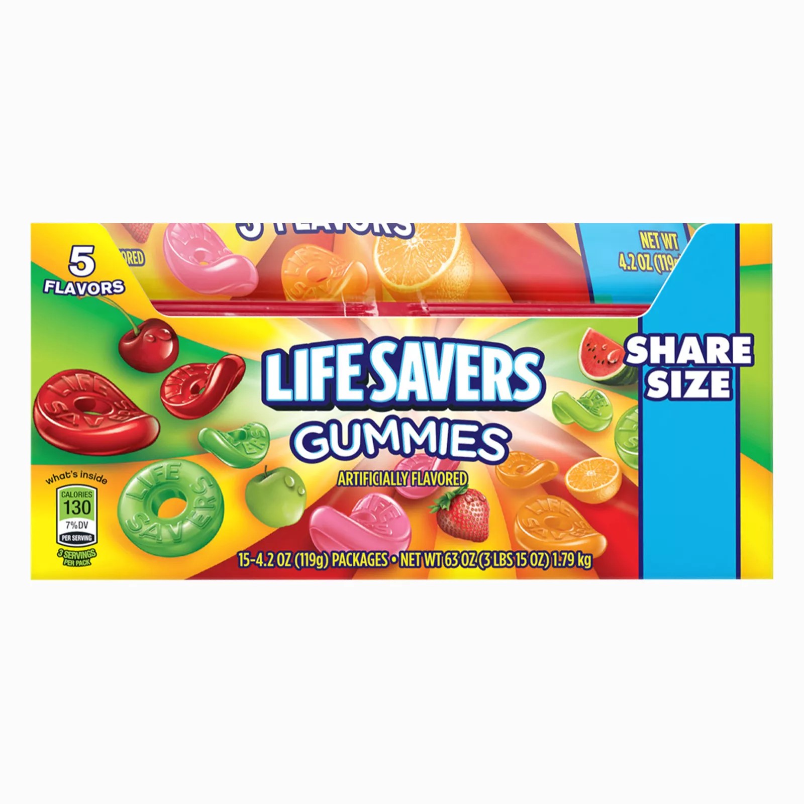 Life Savers Original Gummy Candy 15 ct. BJs Wholesale Club