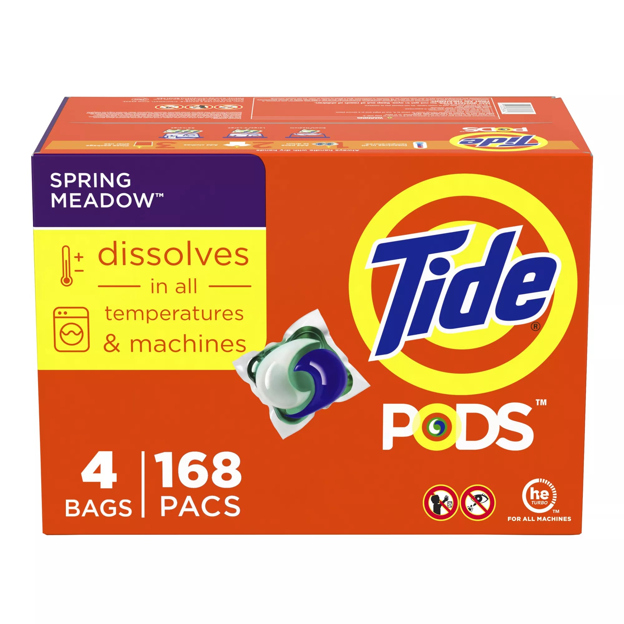 Tide PODS Liquid Laundry Detergent, 168 ct. BJ's Wholesale Club