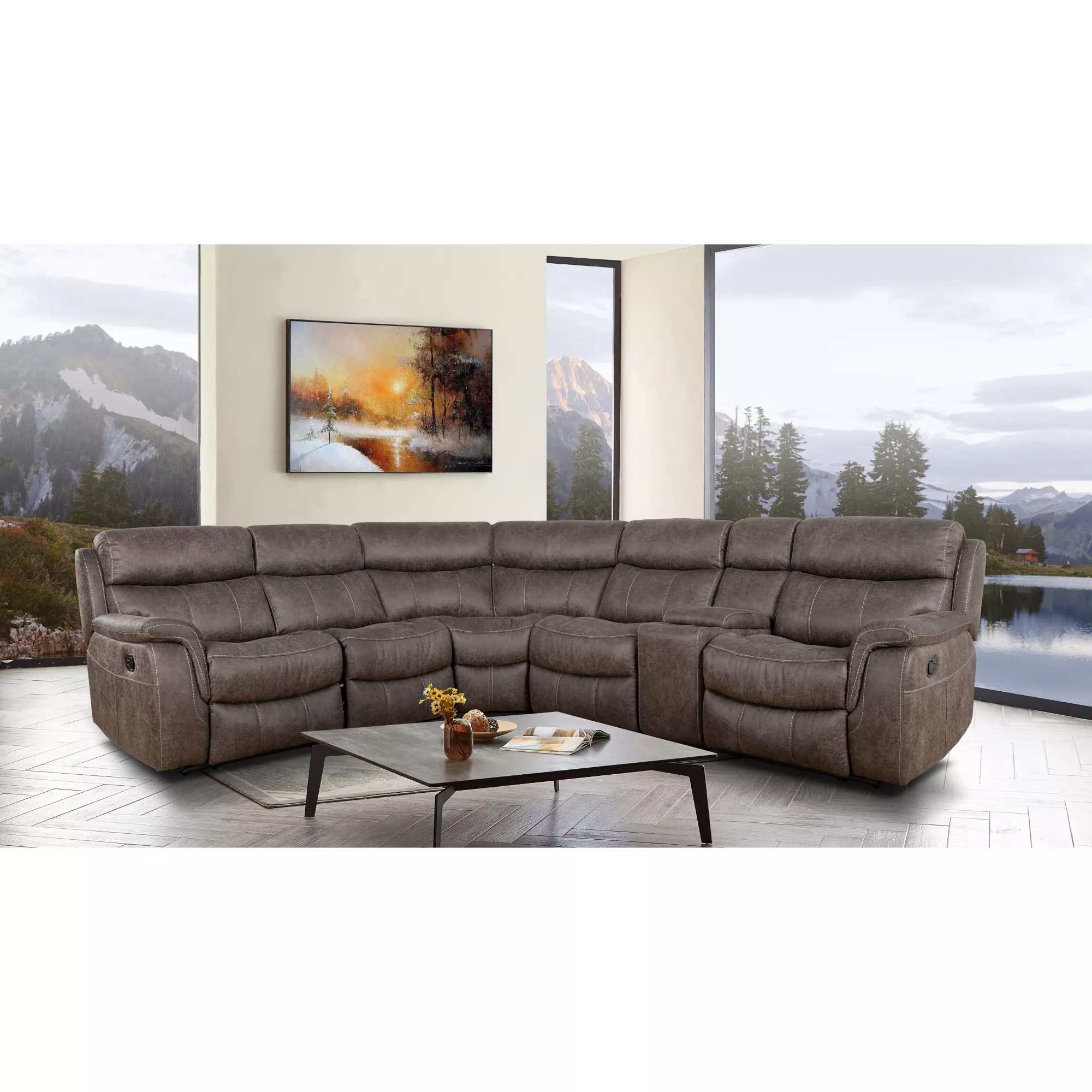 Berkley Jensen 6Pc. Modular Sectional BJ's Wholesale Club