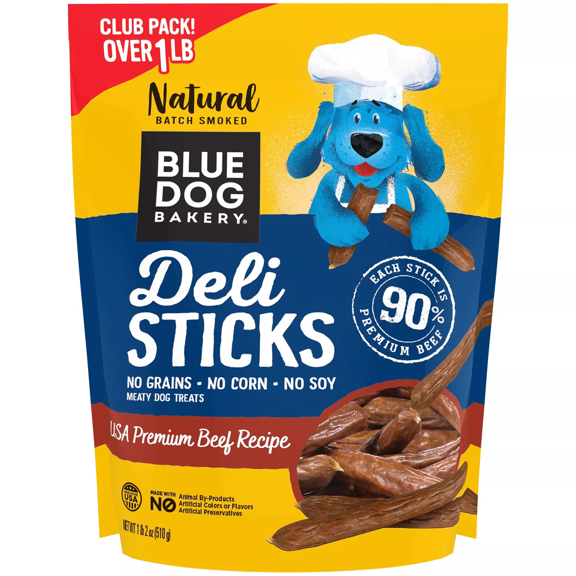 Blue Dog Bakery Deli Beef Sticks BJs WholeSale Club
