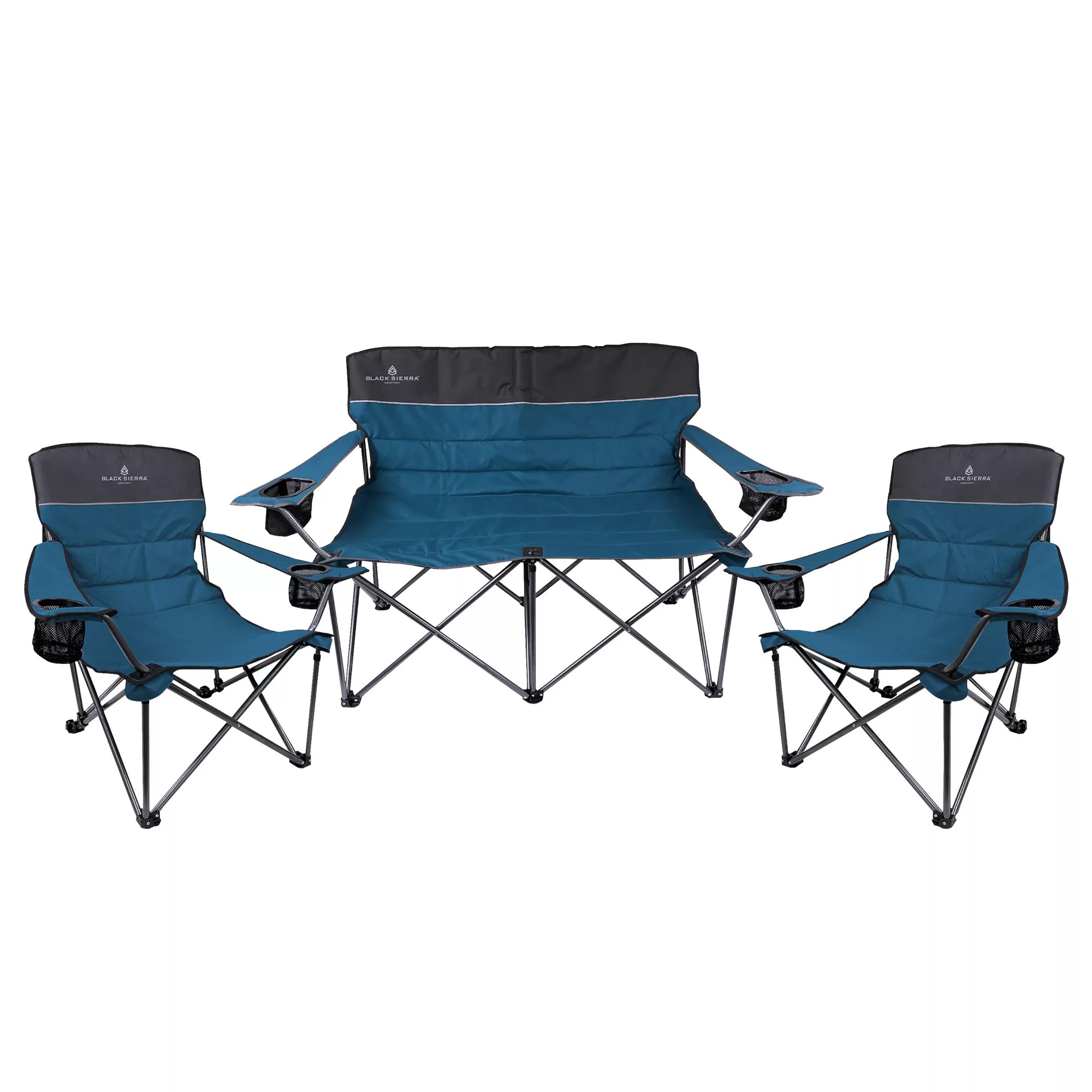 Black Sierra Campfire 3Pc. Conversation Set BJ's Wholesale Club
