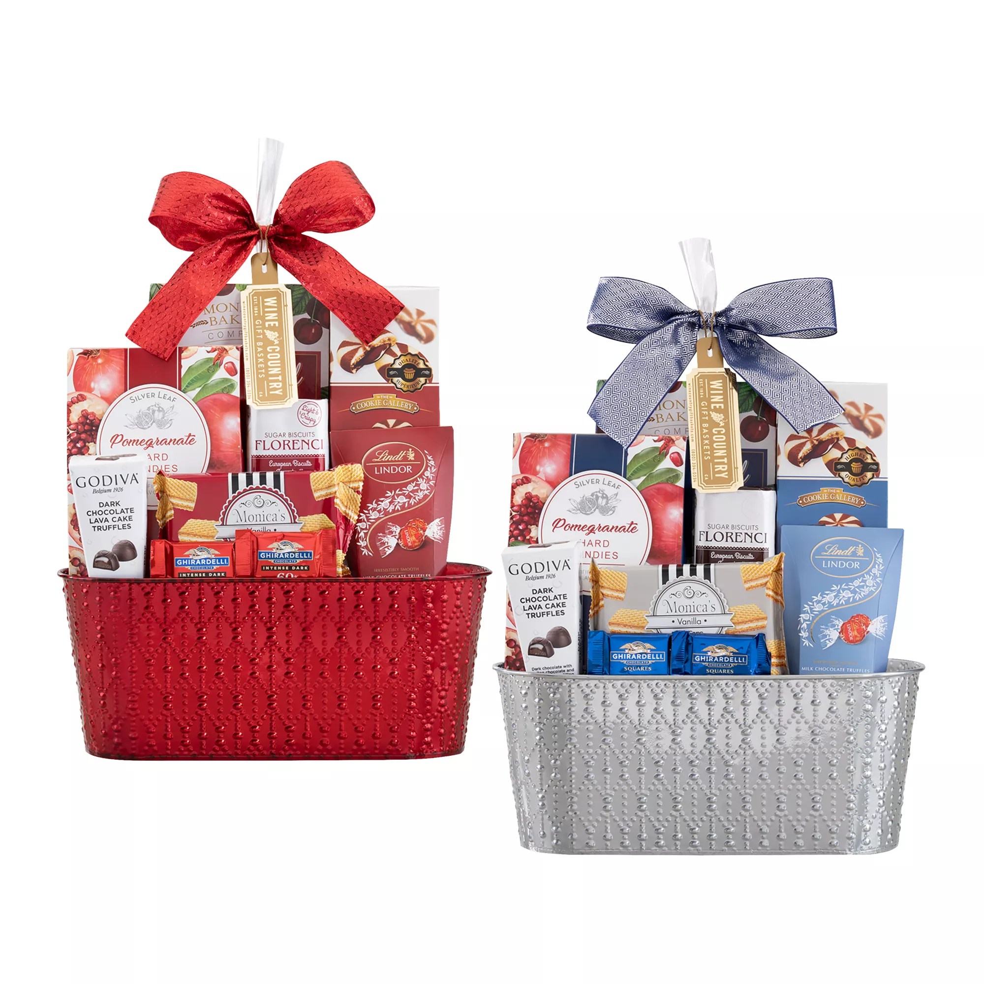 Metal Holiday Gift Basket BJs Wholesale Club