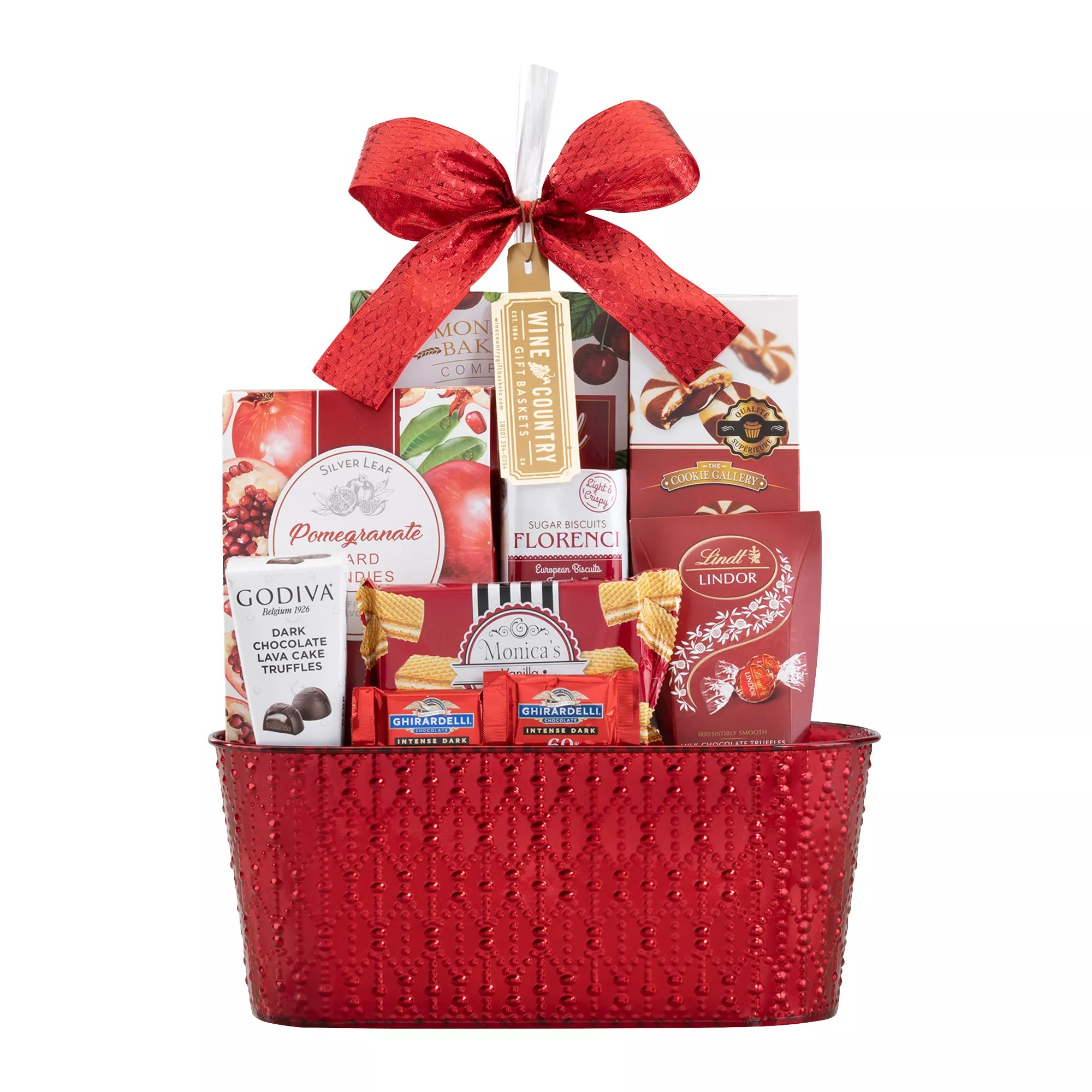 Metal Holiday Gift Basket BJ's Wholesale Club
