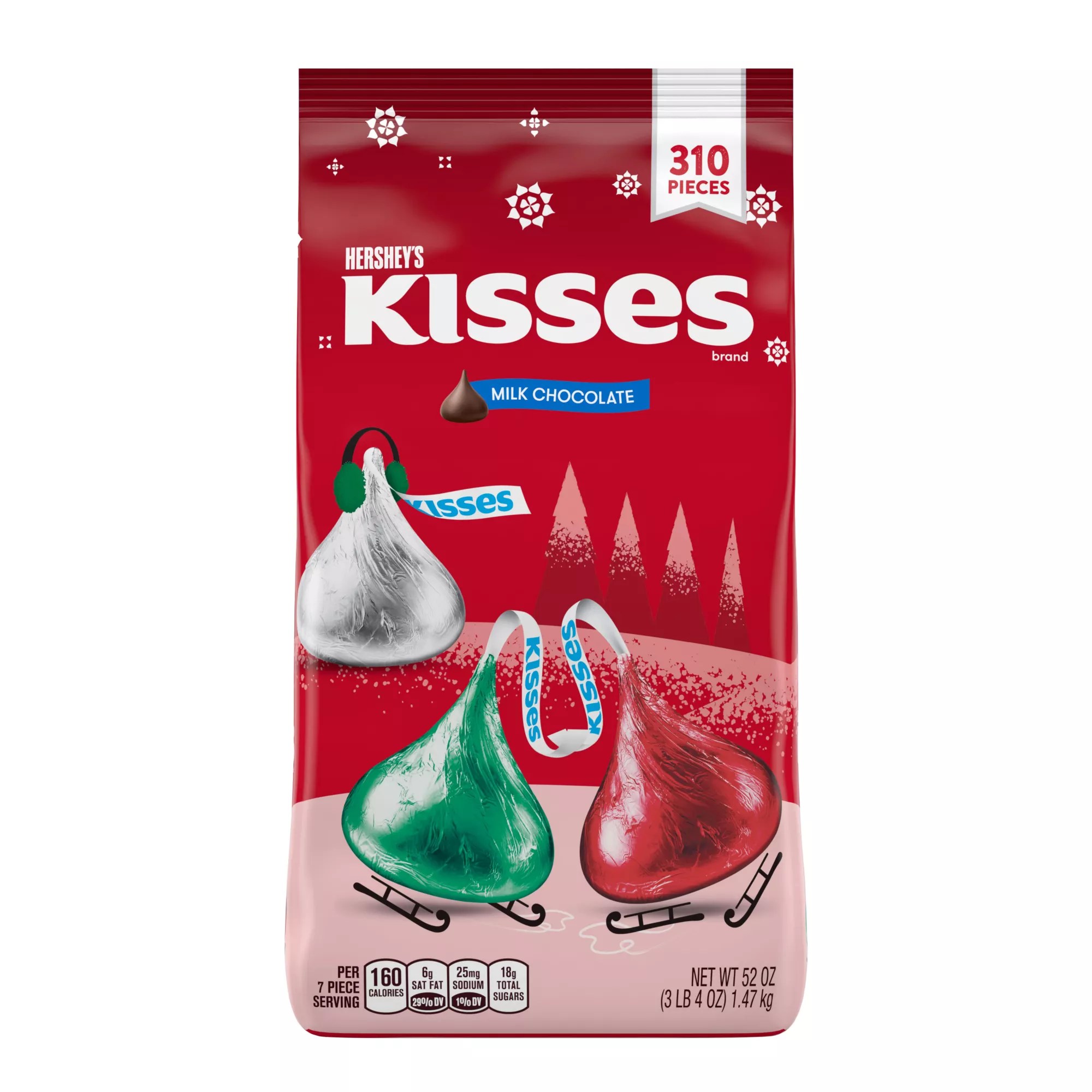 Hershey's Kisses Milk Chocolate 52 oz. BJs Wholesale Club