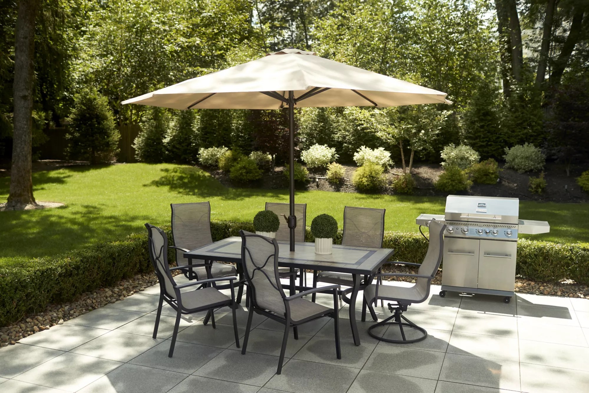 Berkley Jensen 11' Aluminum Umbrella with Sunbrella BJ's Wholesale Club