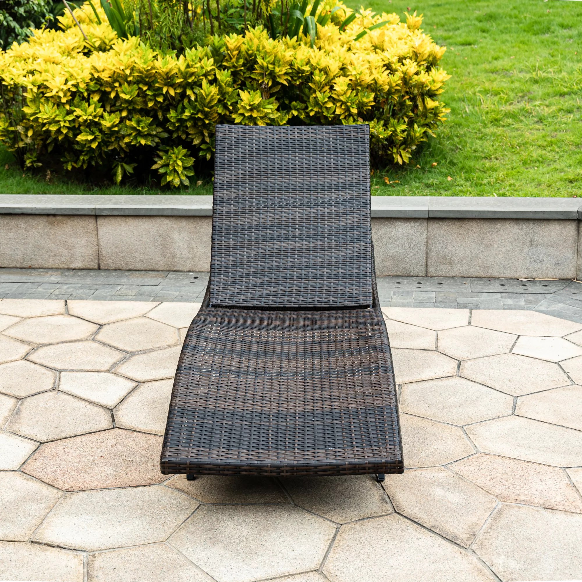 Berkley Jensen Poly Rattan Sun Lounger BJ's Wholesale Club