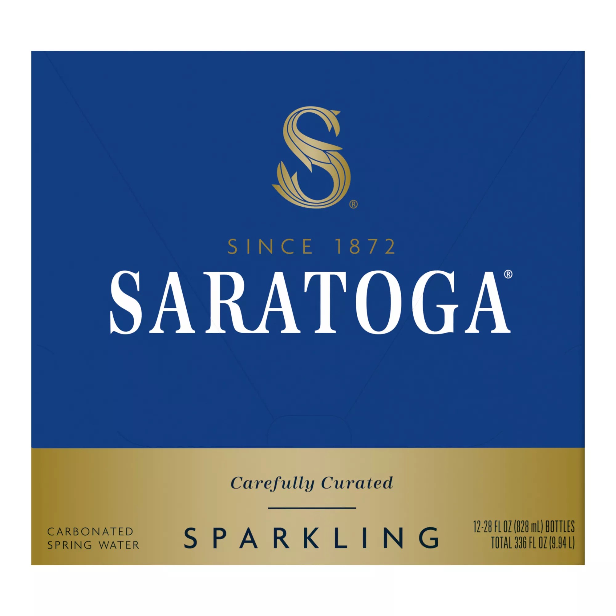 Saratoga Sparkling Spring Water, 12 pk./28 fl. oz. BJ's Wholesale Club