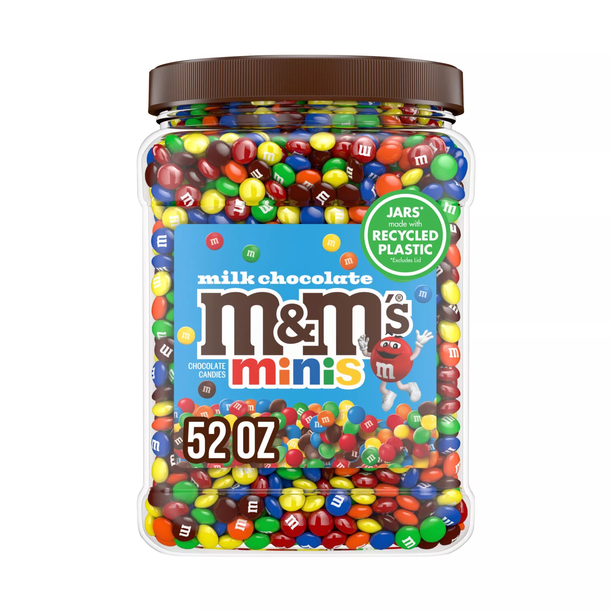 M&M's Minis Milk Chocolate Candy Bulk Jar, 62 oz. BJ's Wholesale Club