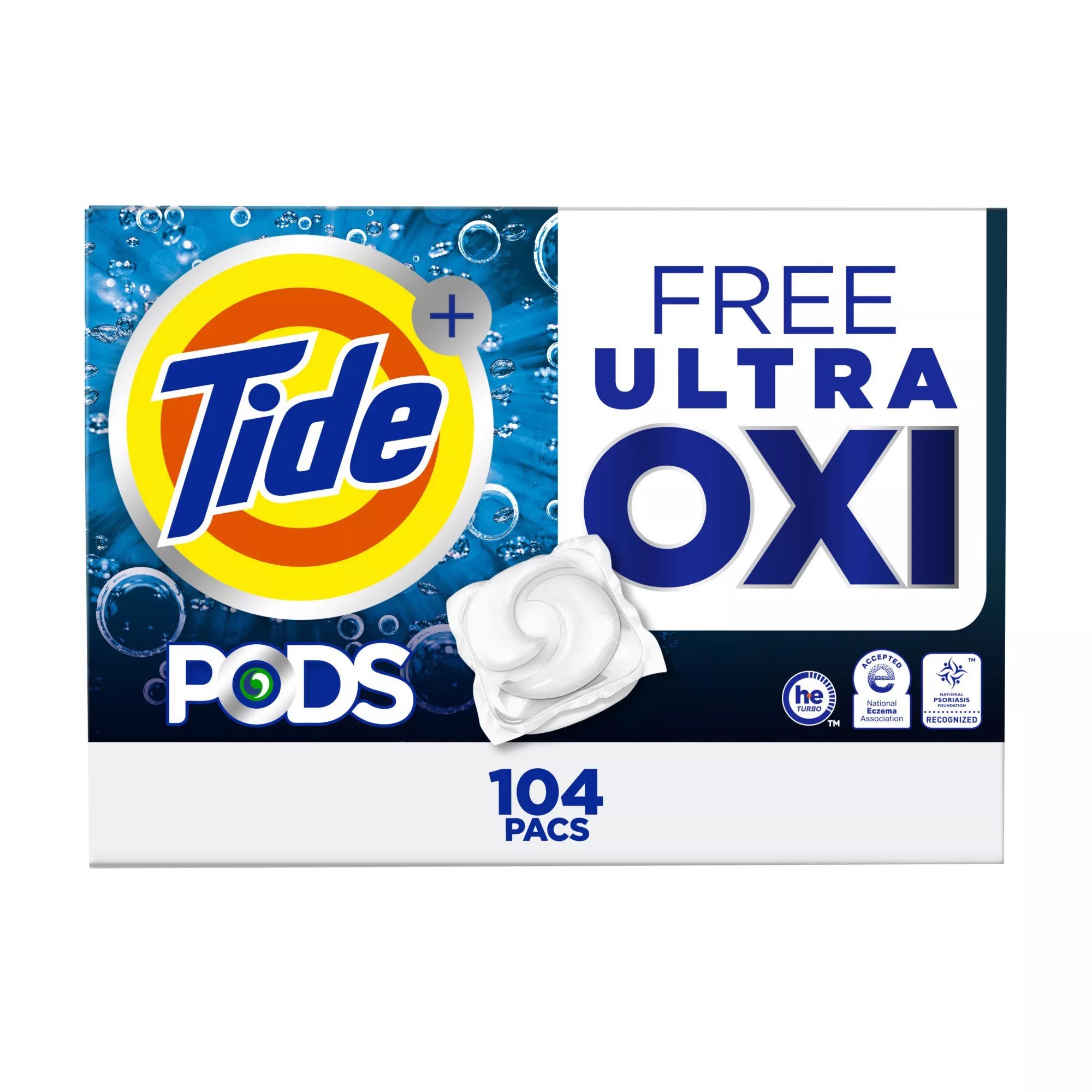 Tide PODS Ultra OXI Free Laundry Detergent Pacs, 104 ct. BJ's