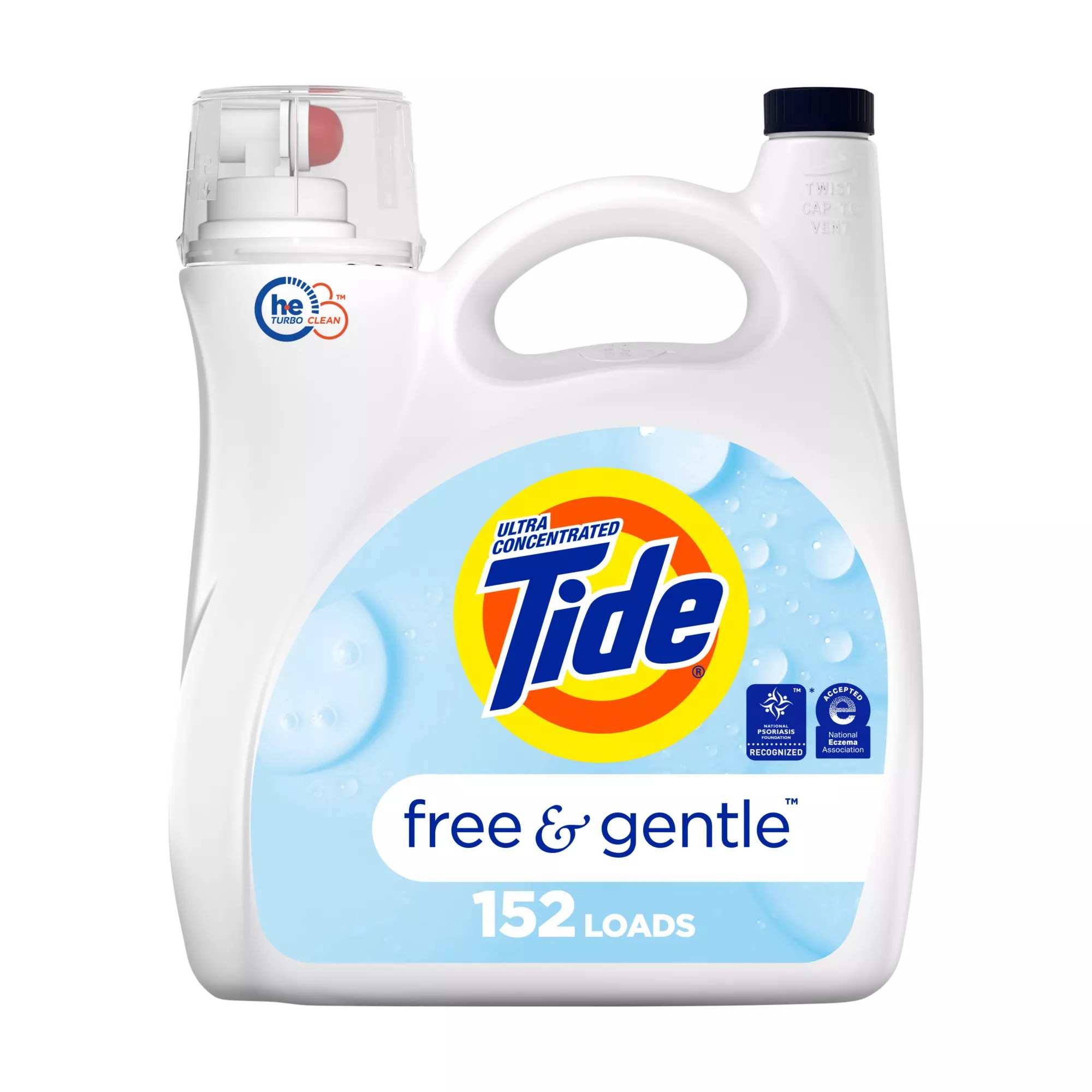 Tide Free and Gentle Liquid Laundry Detergent, 170 fl. oz. BJ's
