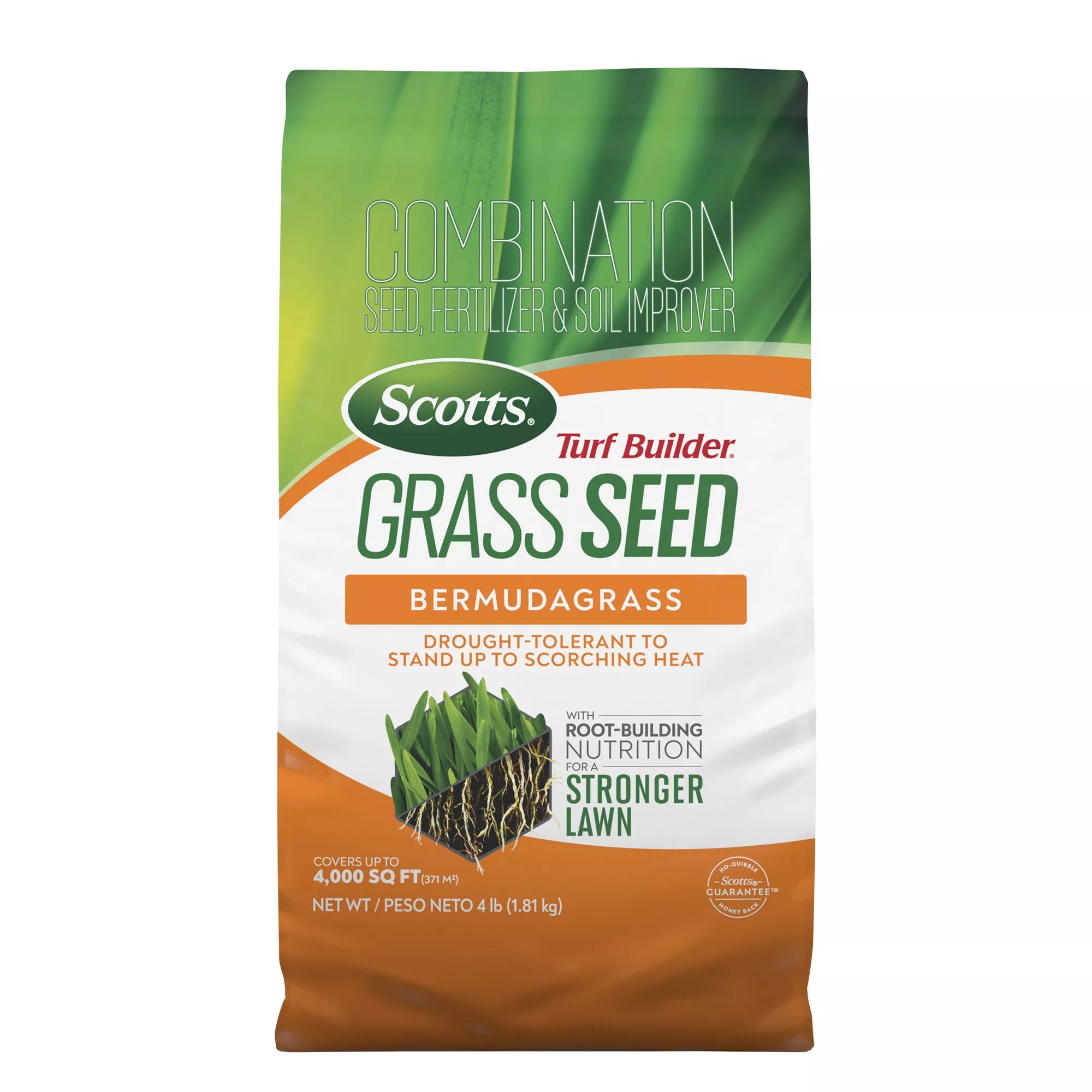 Scotts Turf Builder Grass Seed Bermudagrass, 4 lbs. BJ's Wholesale Club