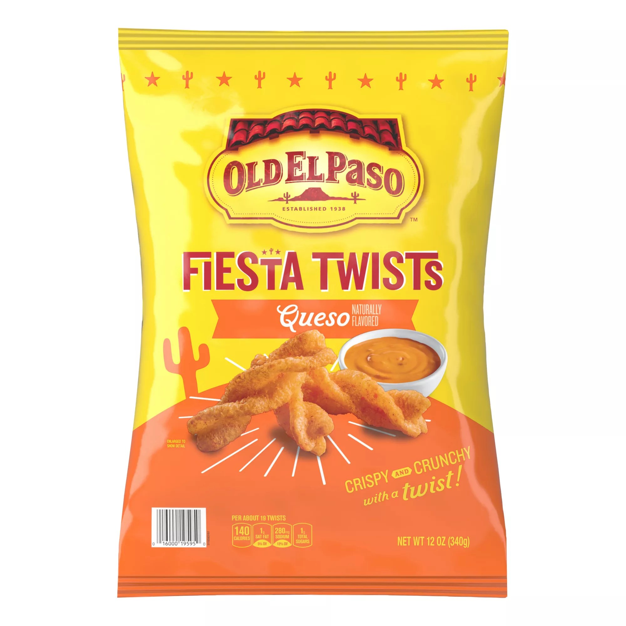 Old El Paso Fiesta Twists Queso, 12 oz. BJ's Wholesale Club
