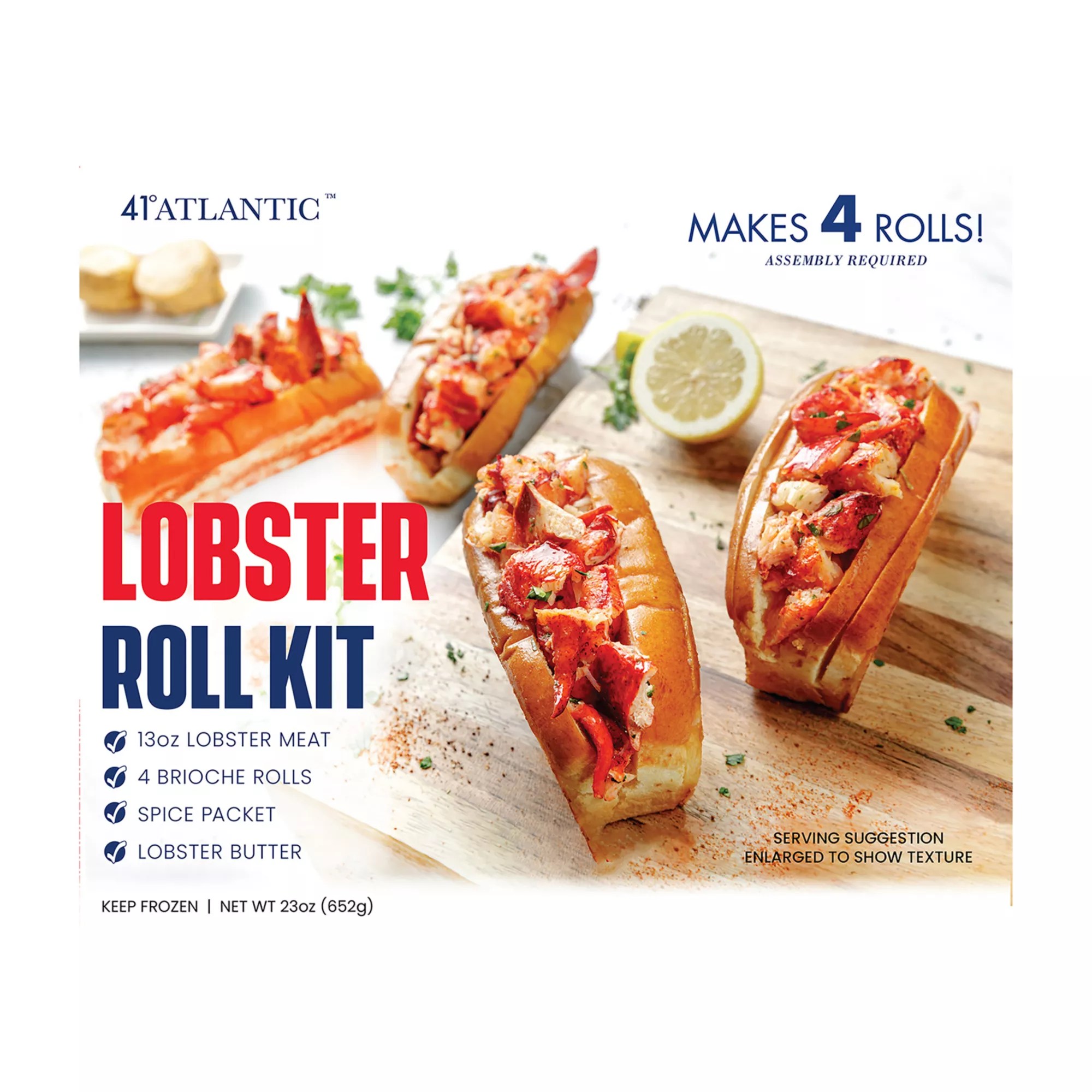 41 Degree Atlantic Lobster Roll Kit, 23 oz. BJ's Wholesale Club