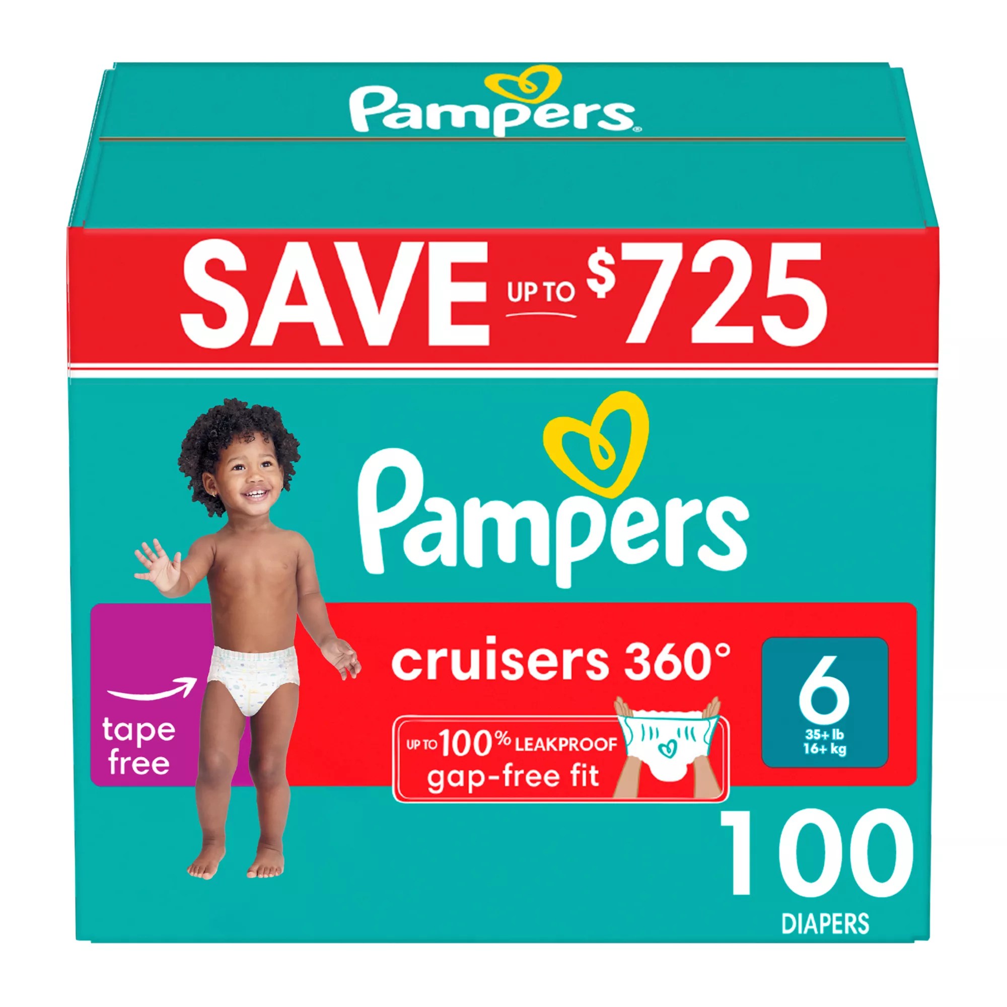 Pampers Cruisers 360 Diapers (Select Size) | BJ's Wholesale Club