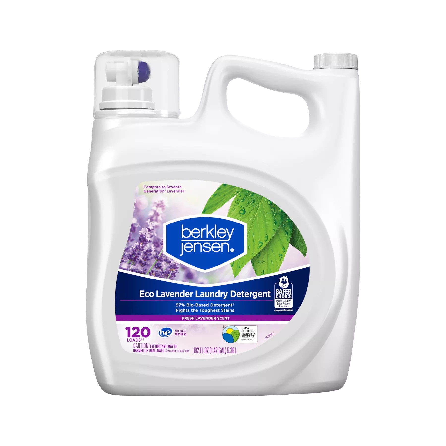 Berkley Jensen Eco Liquid Laundry Detergent, 182 fl. oz. Fresh