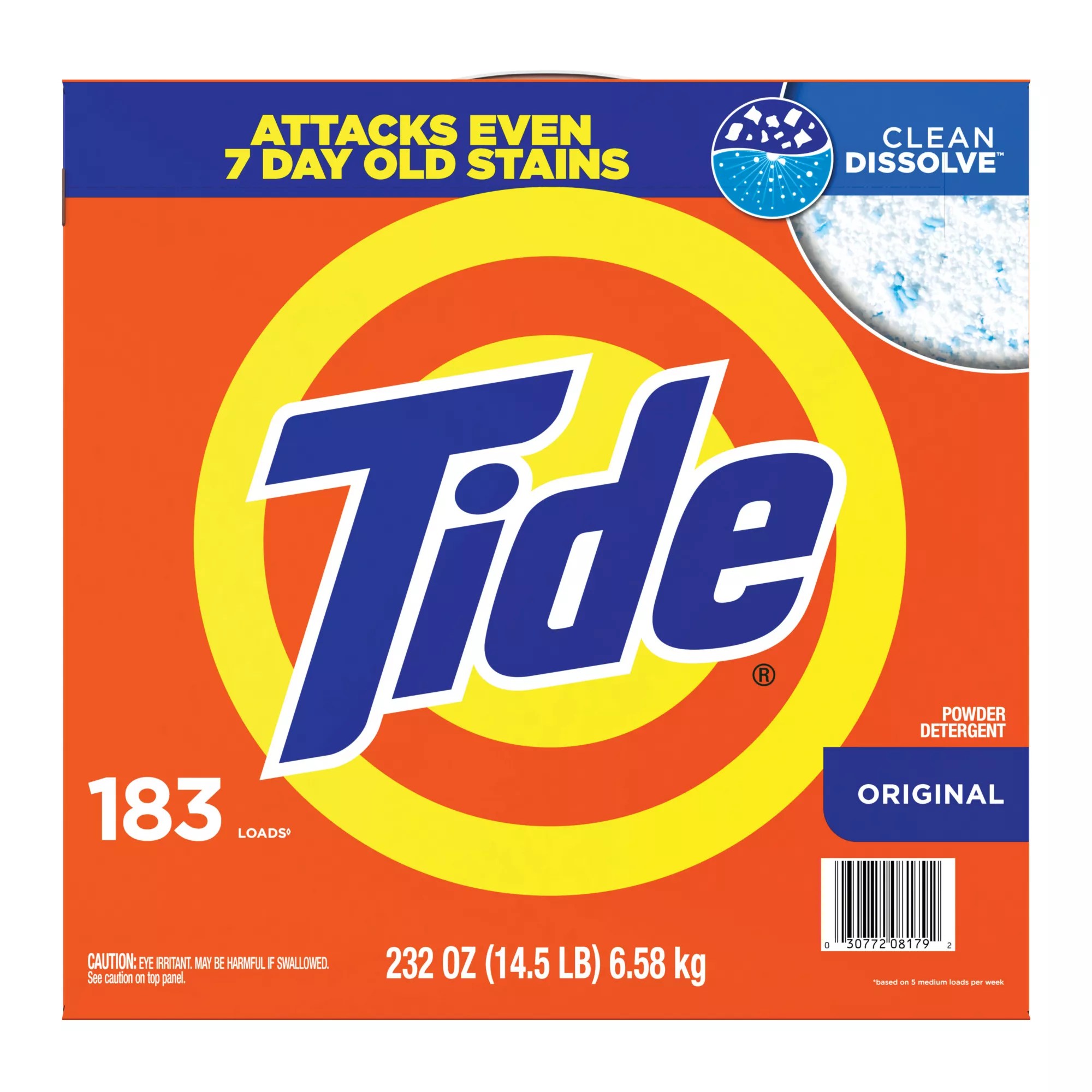 Tide Powder Laundry Detergent, 232 oz. Original Scent BJ's
