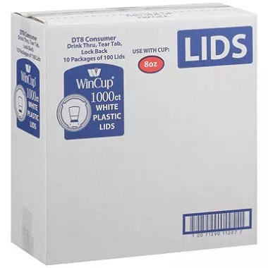 WinCup 8Oz. Foam Cup Lids, 1,000 ct BJs Wholesale Club