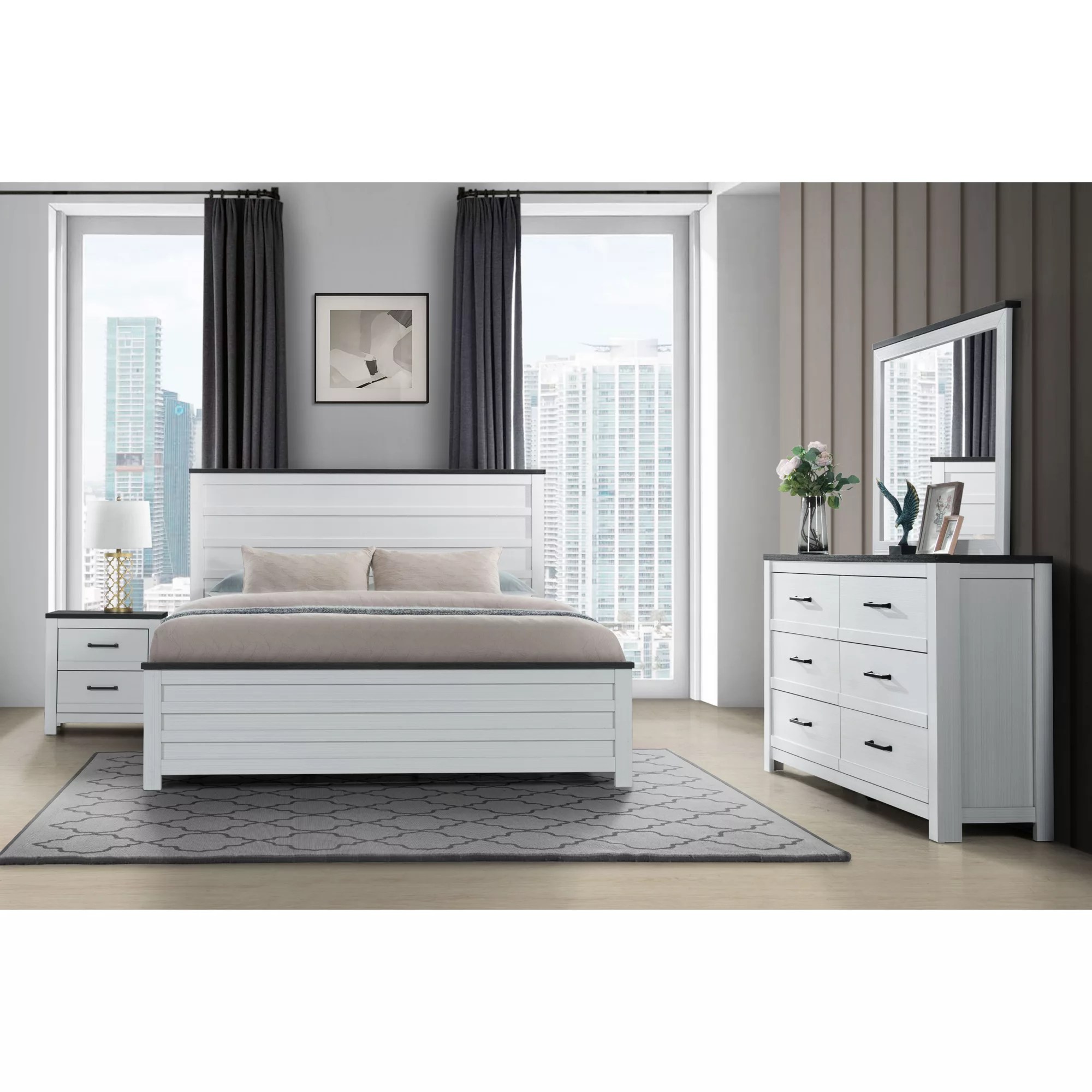 Ozark 5Pc. King Bedroom Set, White BJ's Wholesale Club