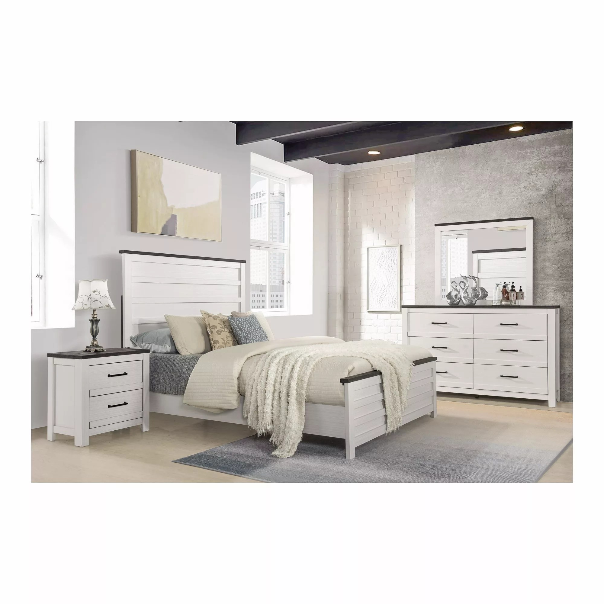 Ozark 5Pc. Queen Bedroom Set, White BJ's Wholesale Club