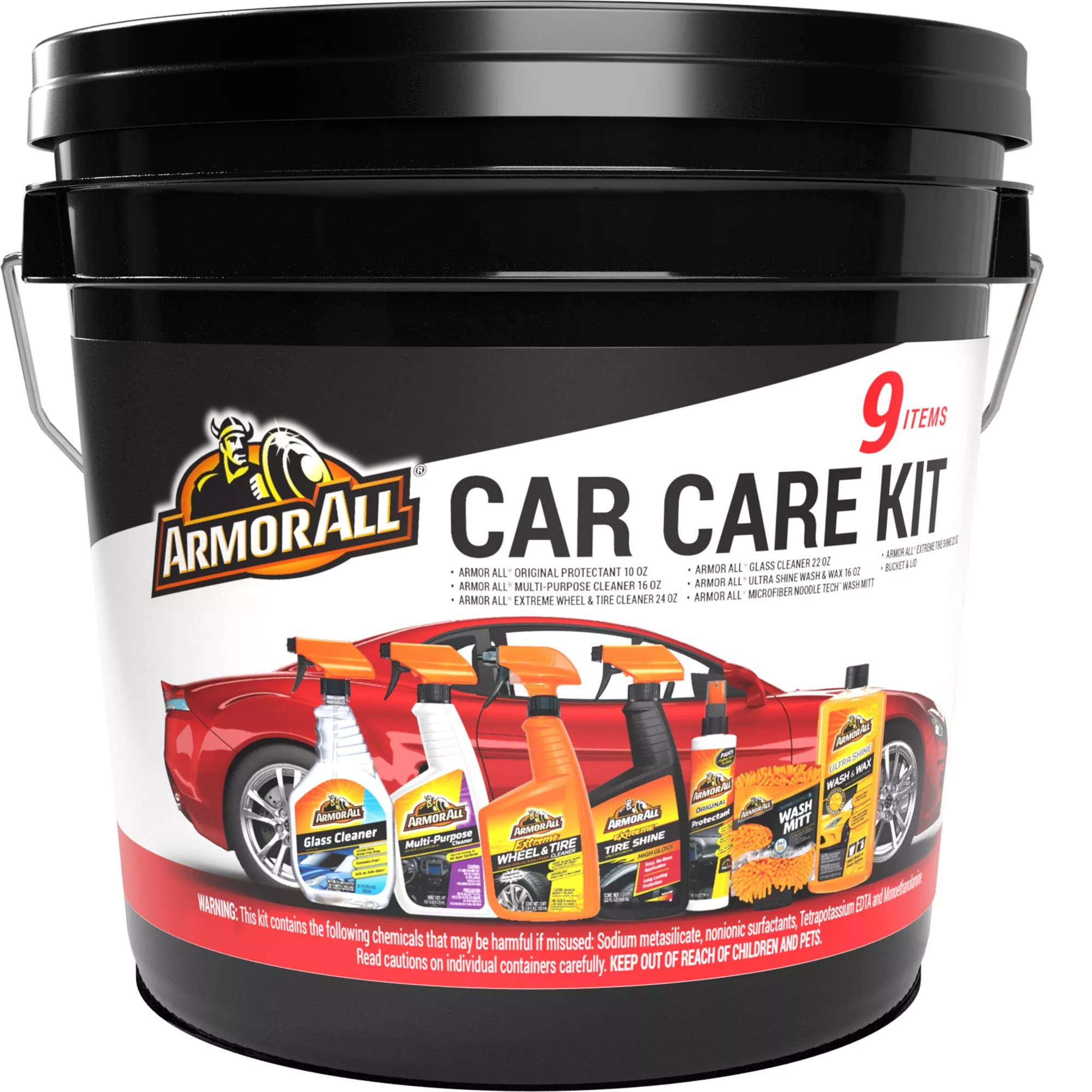Armor All 9 Pc. Car Care Bucket | BJ's Wholesale Club