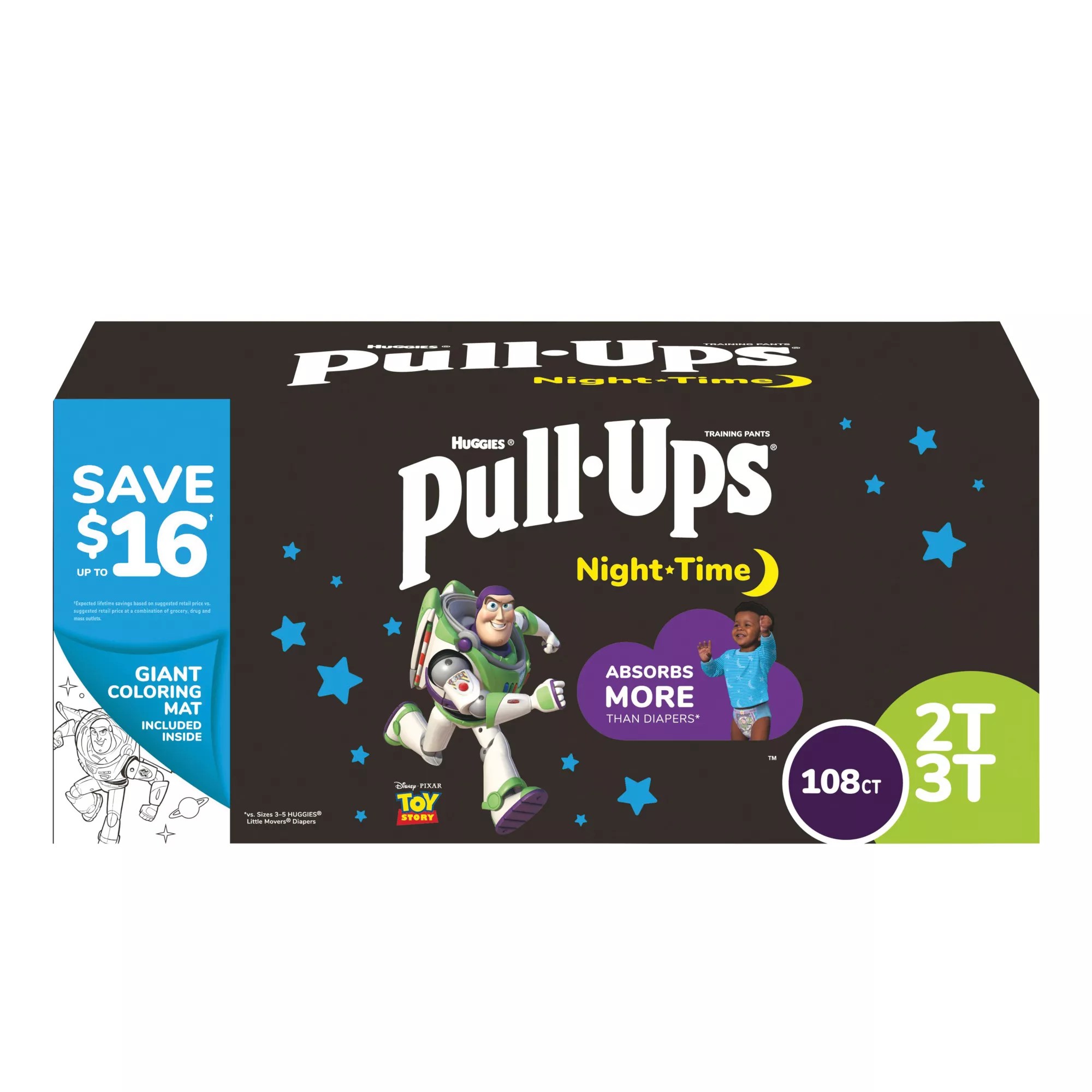 Huggies PullUps Boys' NightTime Potty Training Pants BJ's Wholesale