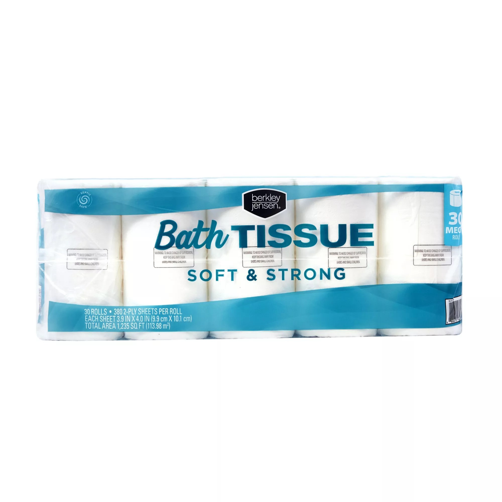 Berkley Jensen Bath Tissue, 30 Rolls BJ's Wholesale Club