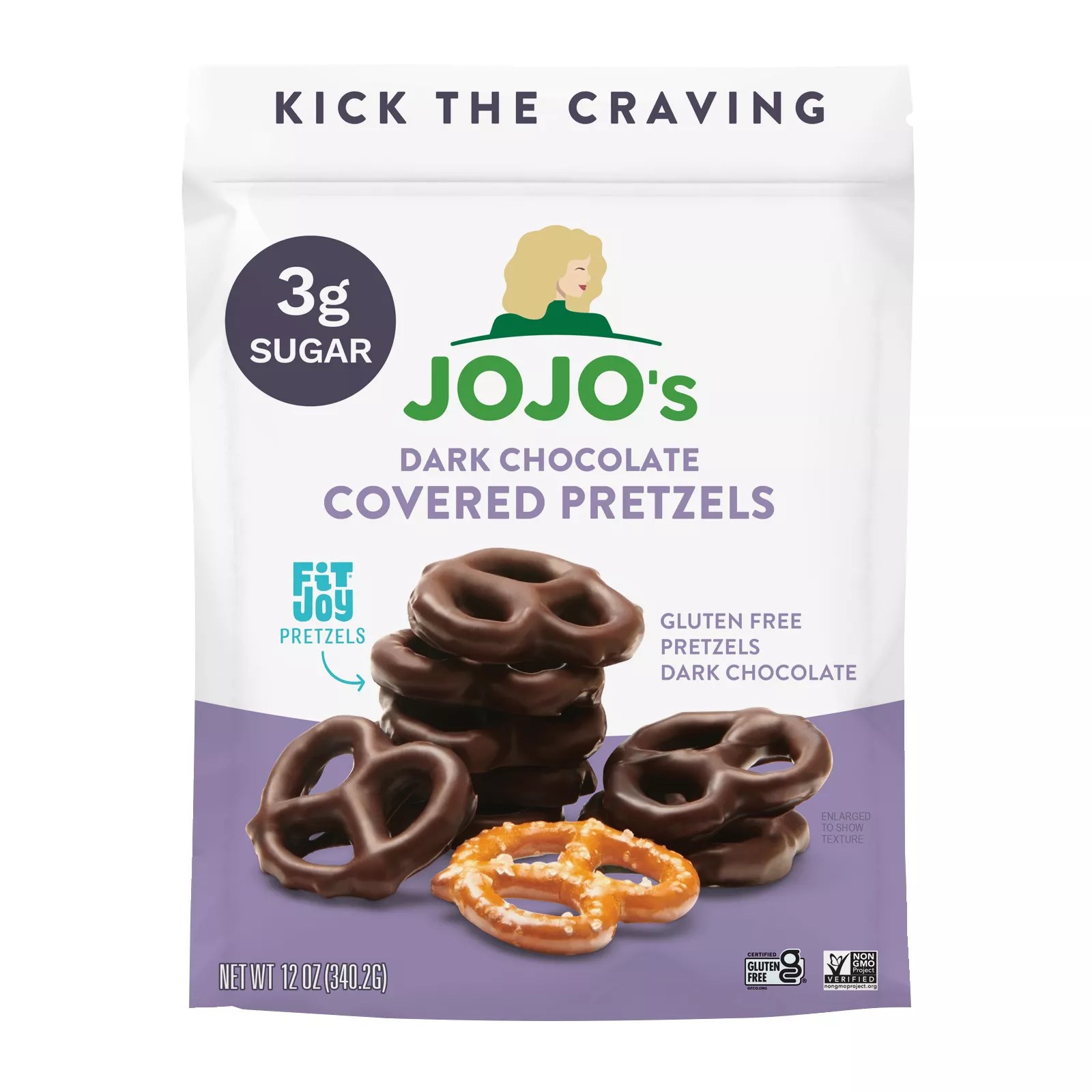 JOJO's Dark Chocolate Covered GlutenFree Pretzels, 12 oz. BJ's Wholesale Club