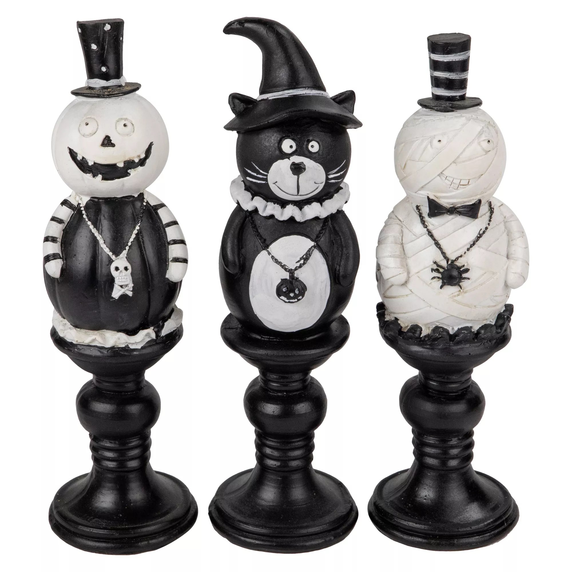 Northlight 8.25" Halloween Candlestick Decorations, 3 ct. BJ's