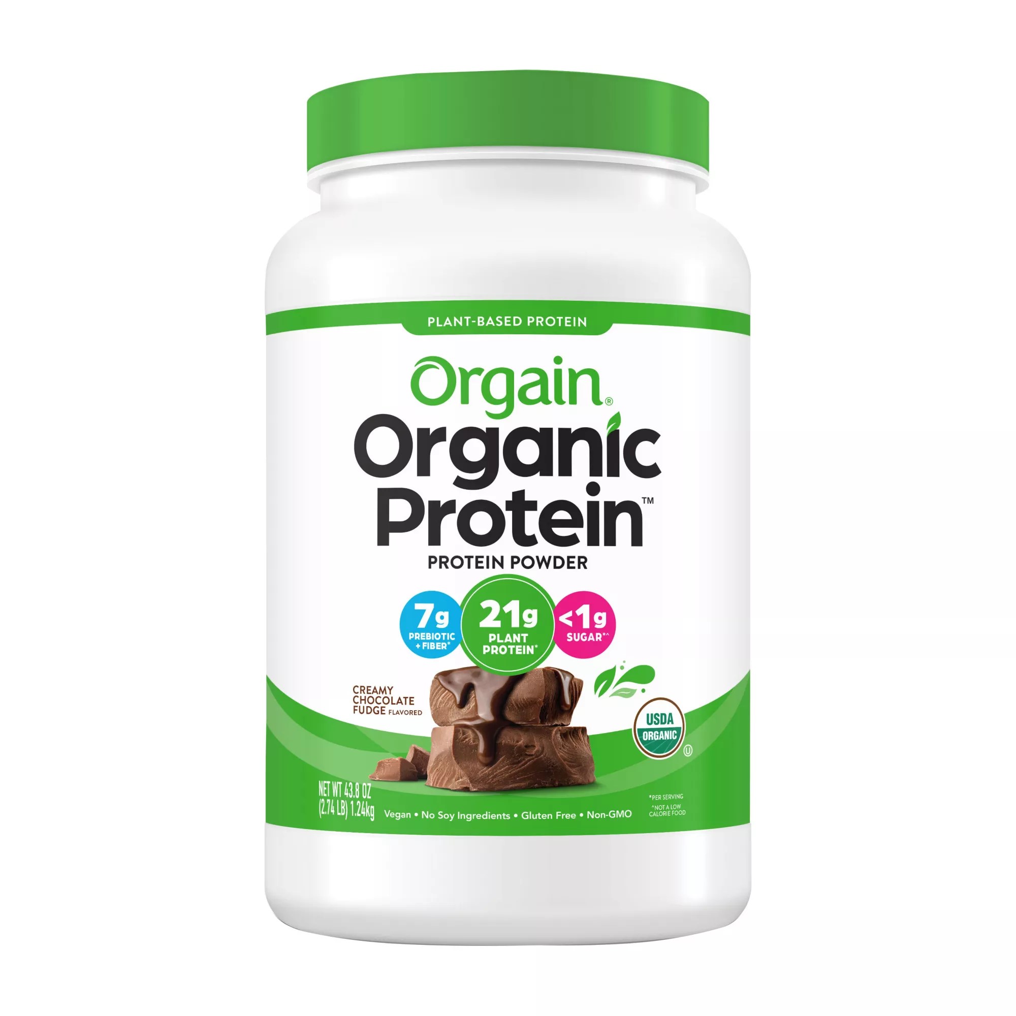 Orgain Organic Vegan 21g Protein Powder, Creamy Chocolate Fudge BJ's
