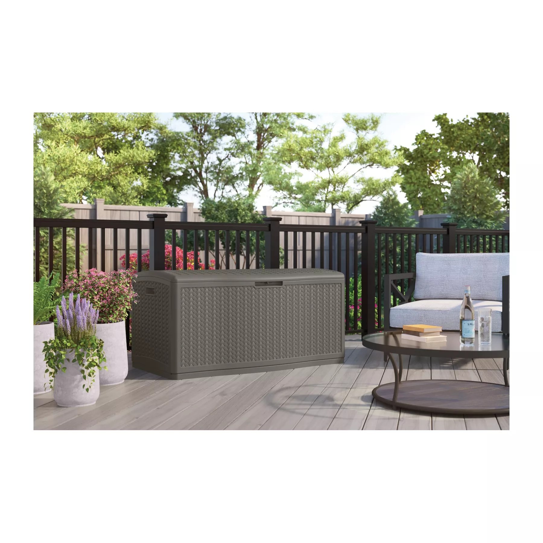 Suncast 124 Gal. Extra Large Deck Box BJ's Wholesale Club