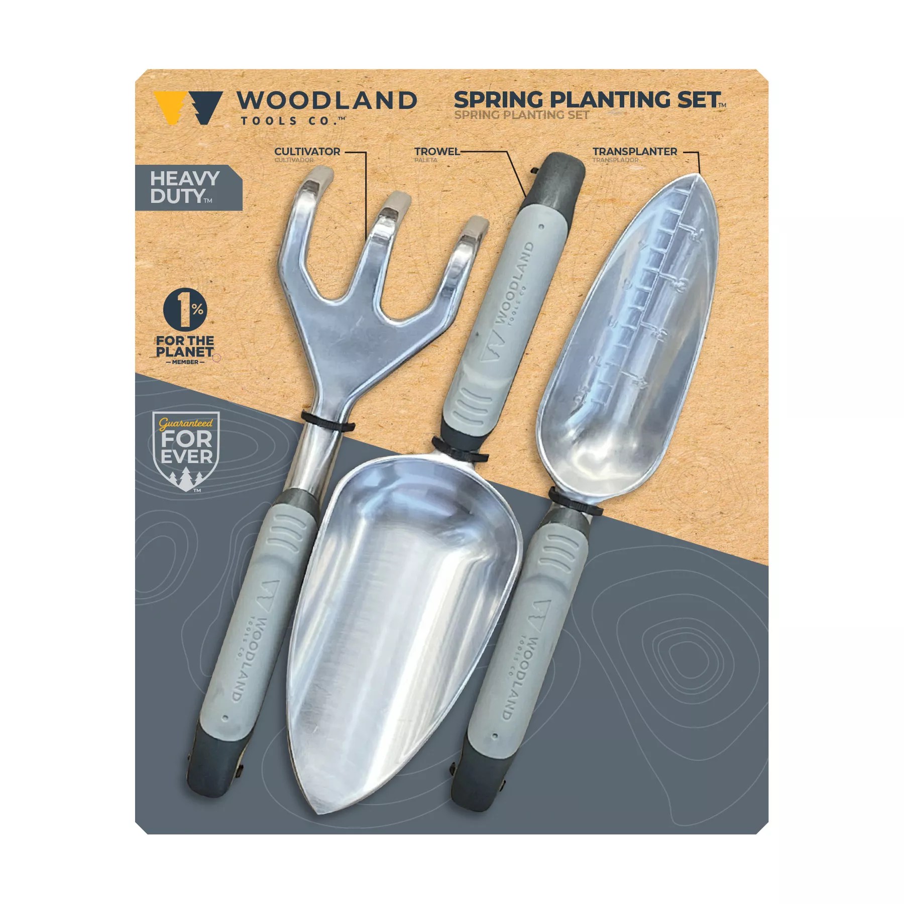 Woodland Tools 3 Pc. Heavy Duty Spring Planting Set BJ's Wholesale Club