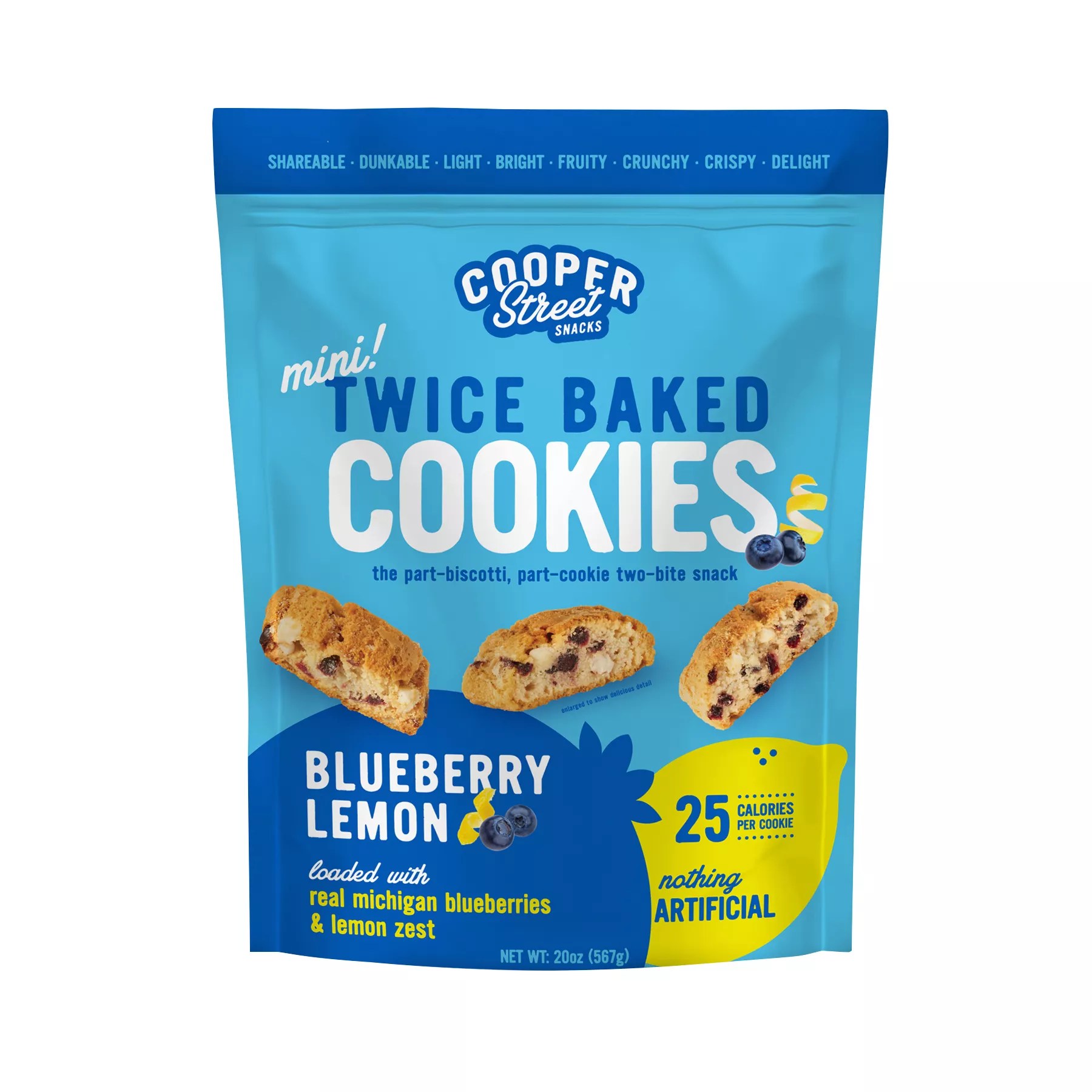 Cooper Street Blueberry Lemon Twice Baked Cookies, 20 oz. BJ's