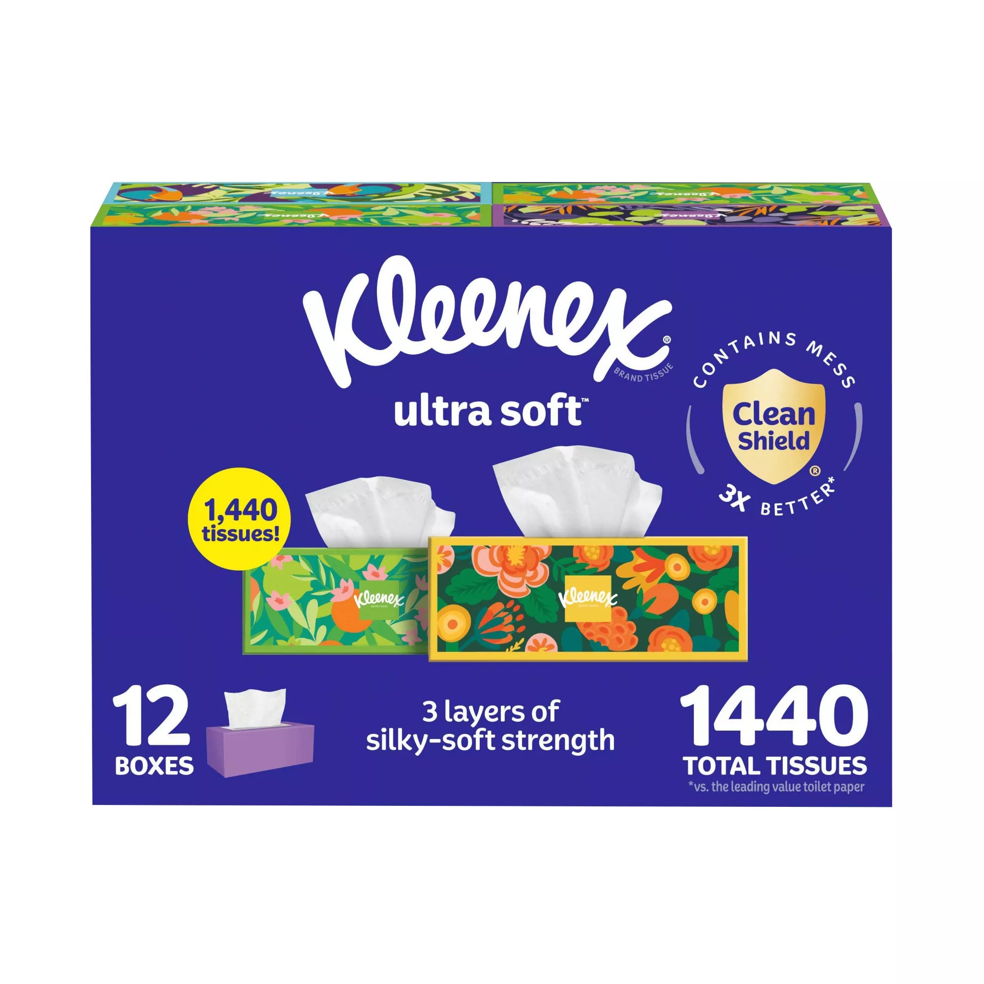 Kleenex Ultra Soft 3Ply Facial Tissues BJ's Wholesale Club