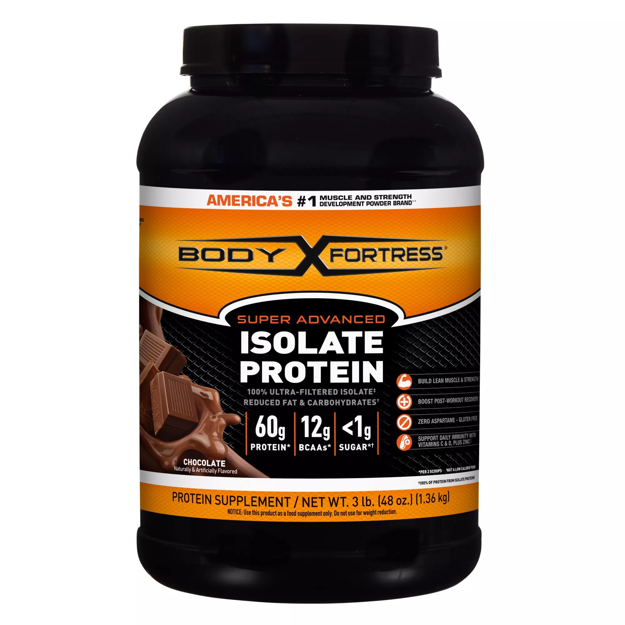 Body Fortress Super Advanced Isolate Protein Powder BJ's Wholesale Club