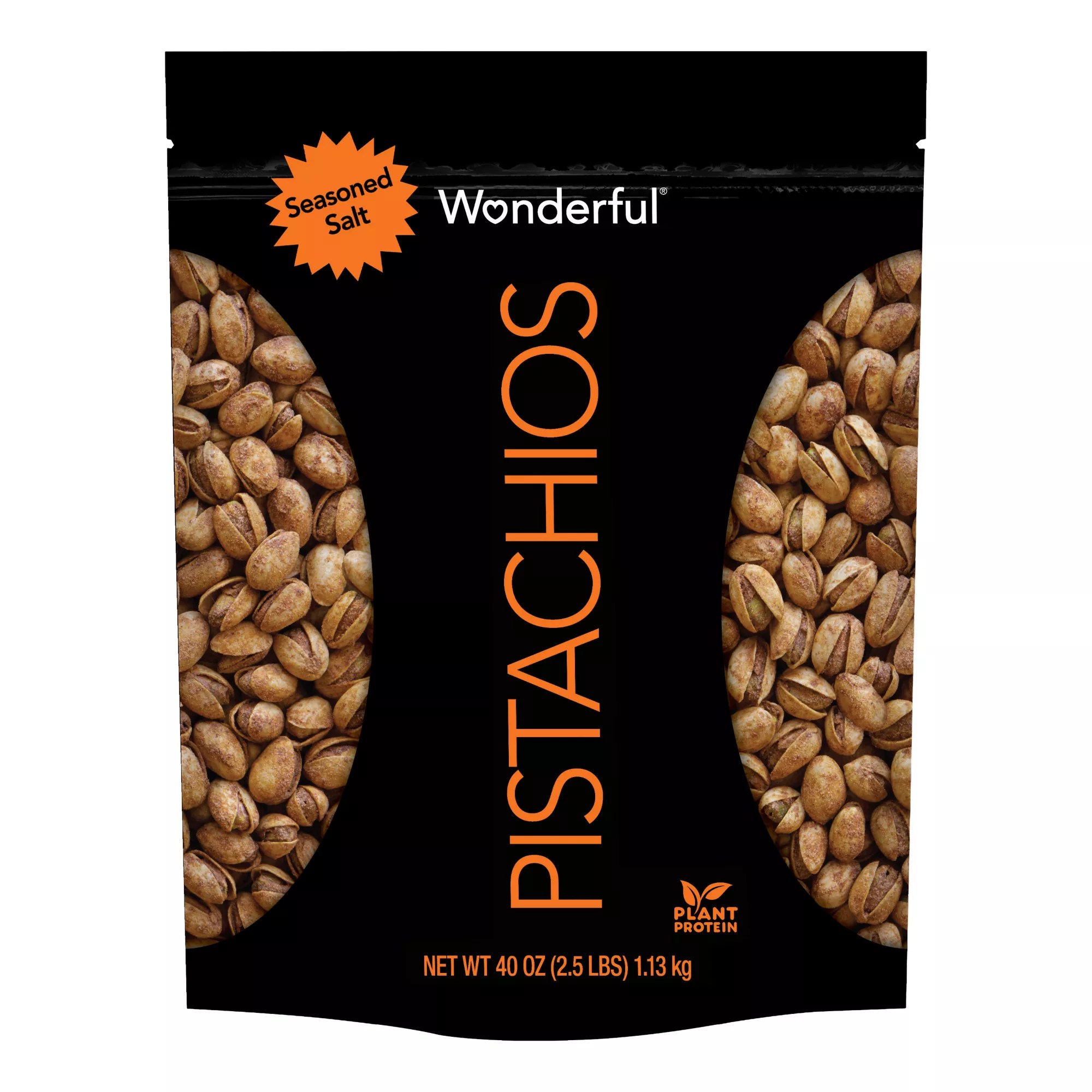 Wonderful Seasoned Salt In Shell Pistachios, 40 oz. BJ's Wholesale Club