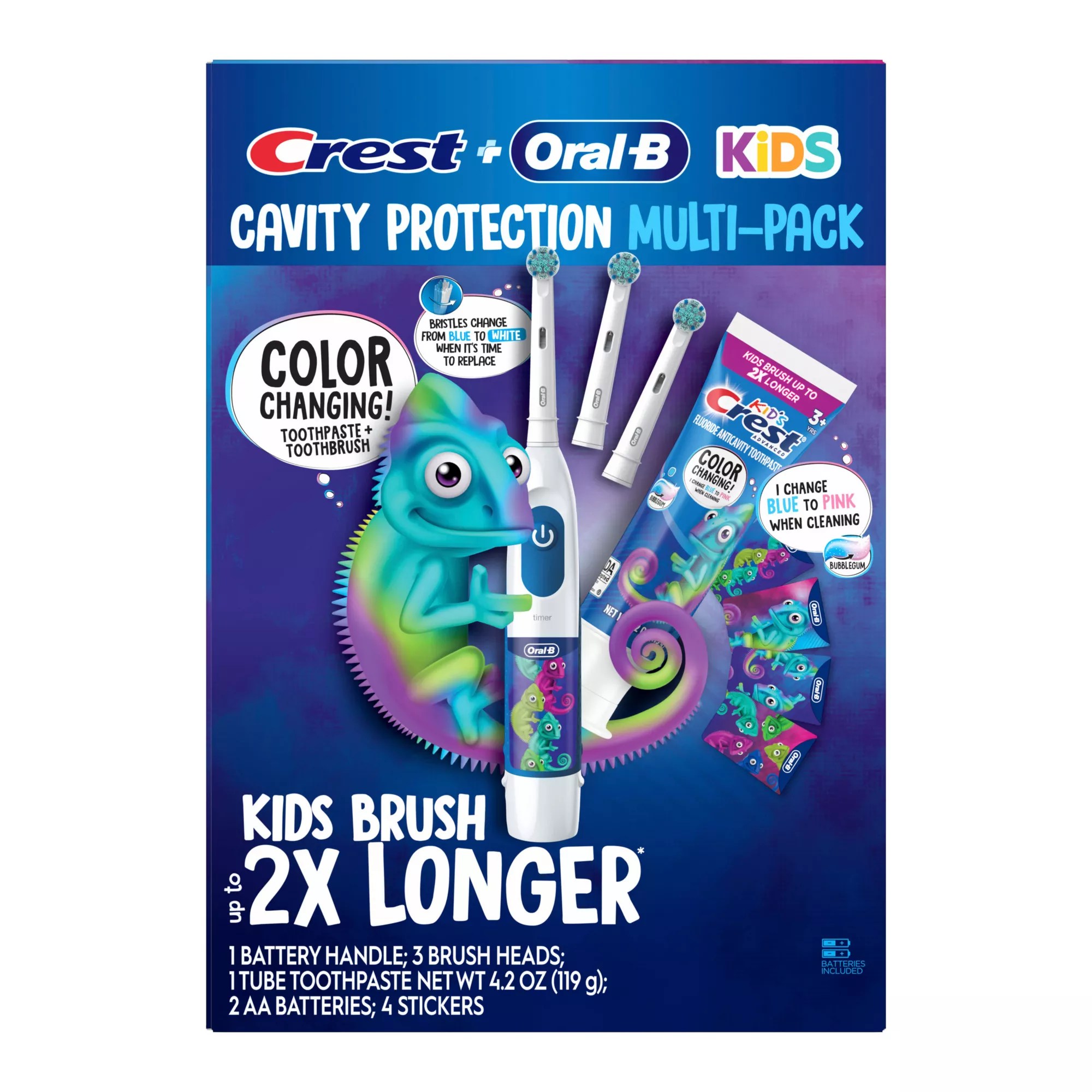 OralB Kid's Electric BatteryPowered Toothbrush BJ's Wholesale Club