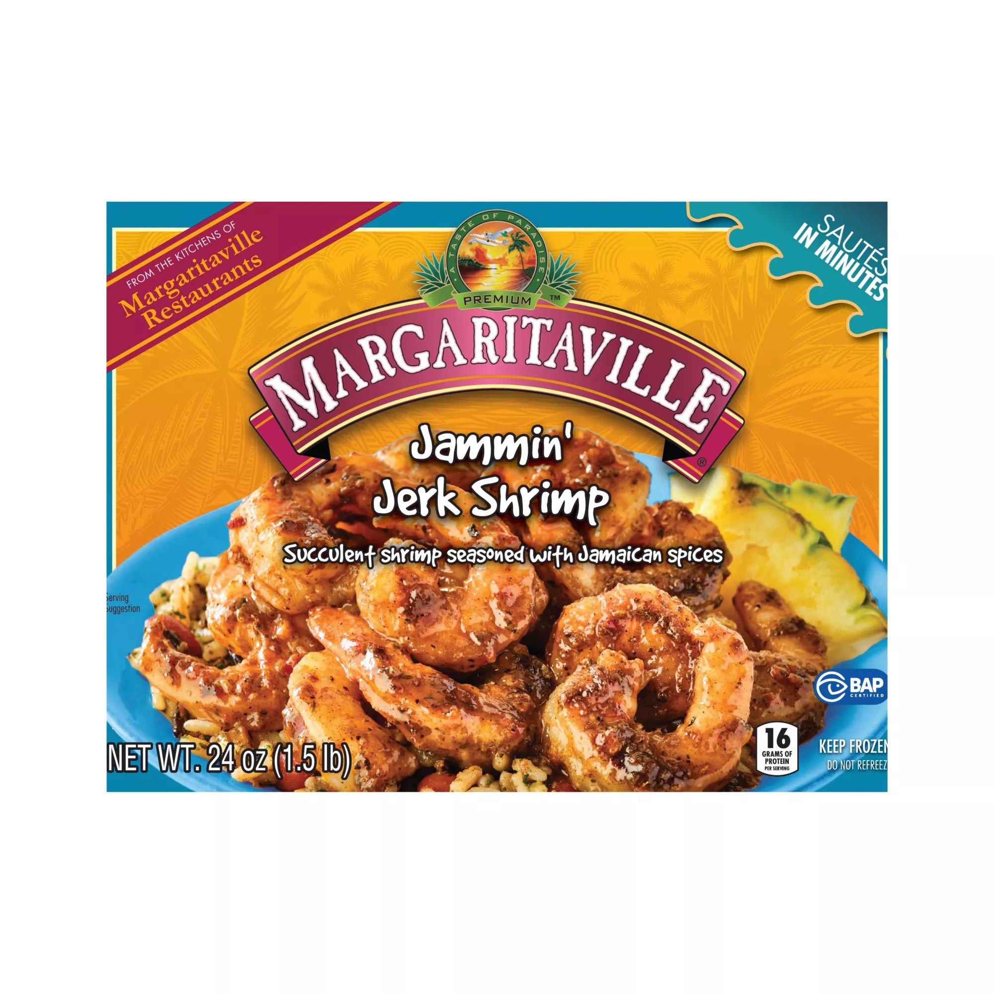 Margaritaville Jammin' Jerk Shrimp, 1.75 lbs. BJ's Wholesale Club