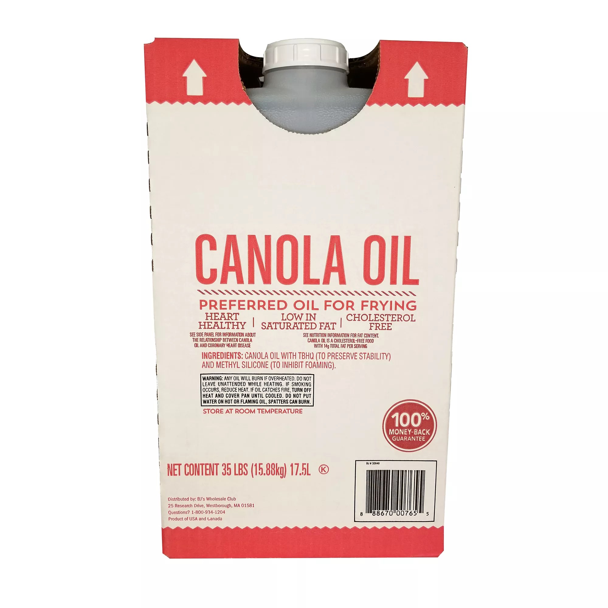 Wellsley Farms Canola Oil, 35 lbs. BJs Wholesale Club