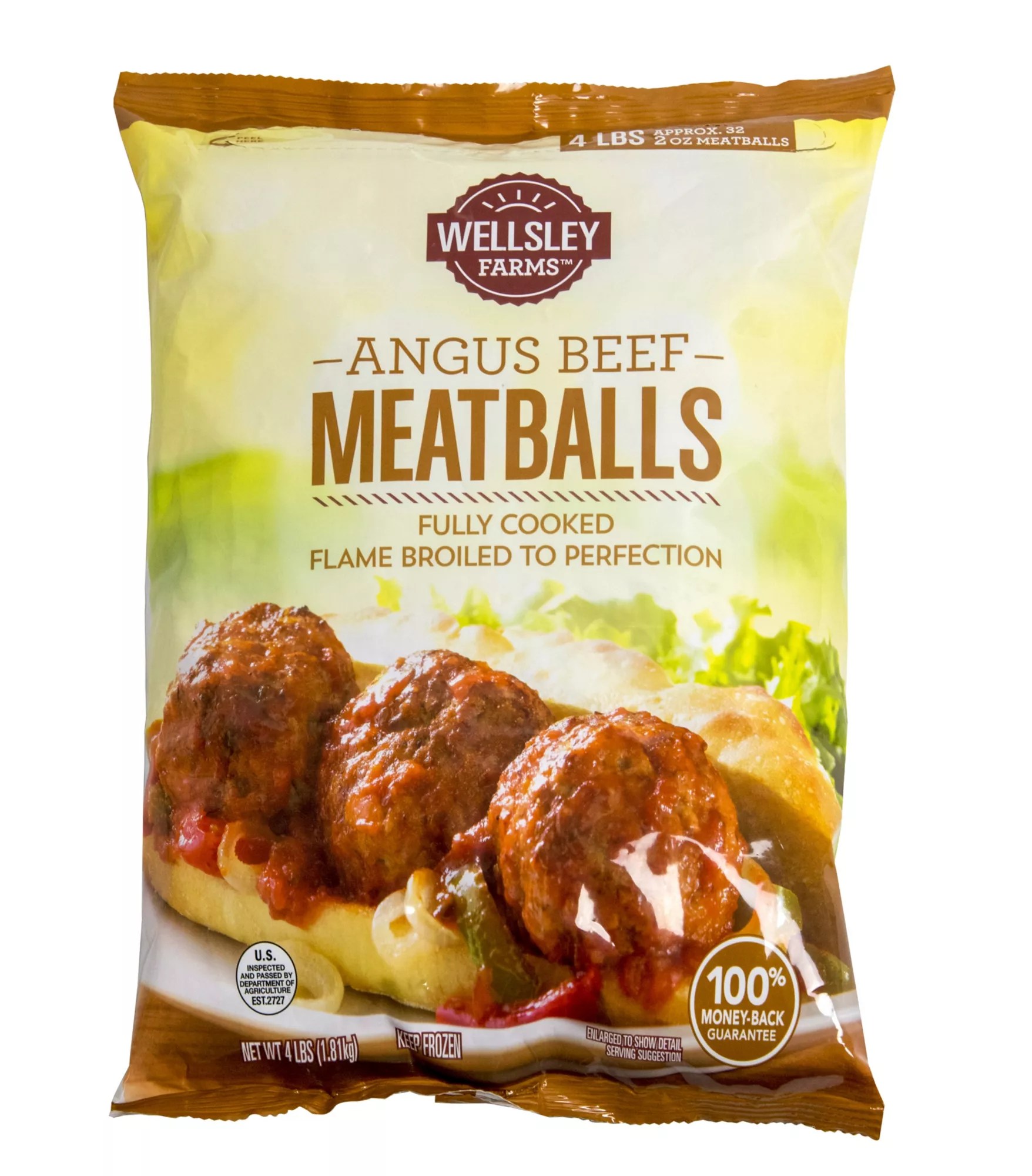 Wellsley Farms Angus Beef Meatballs, 4 lbs. BJs Wholesale Club