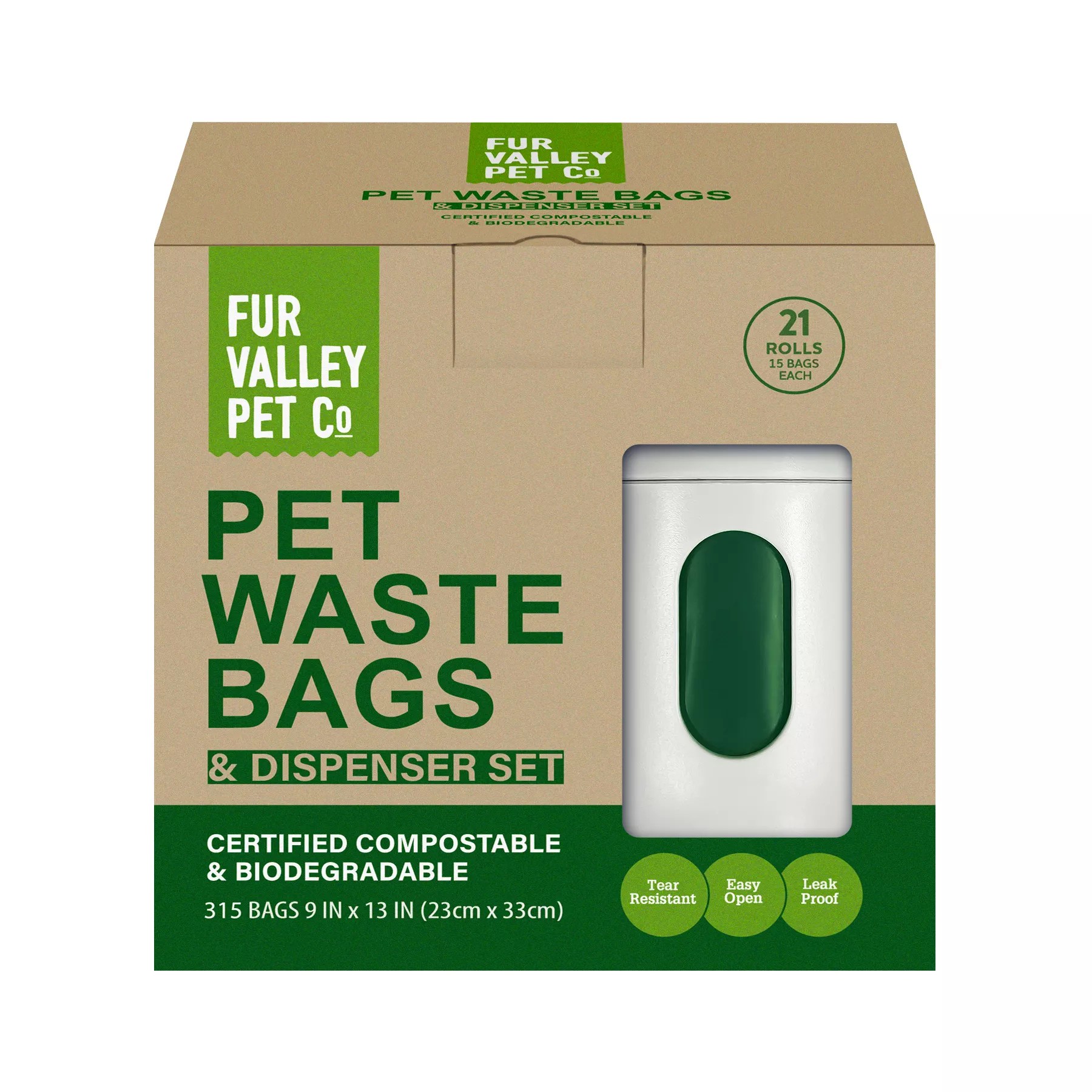 Fur Valley Pet Co. Dog Waste Bags BJ's Wholesale Club