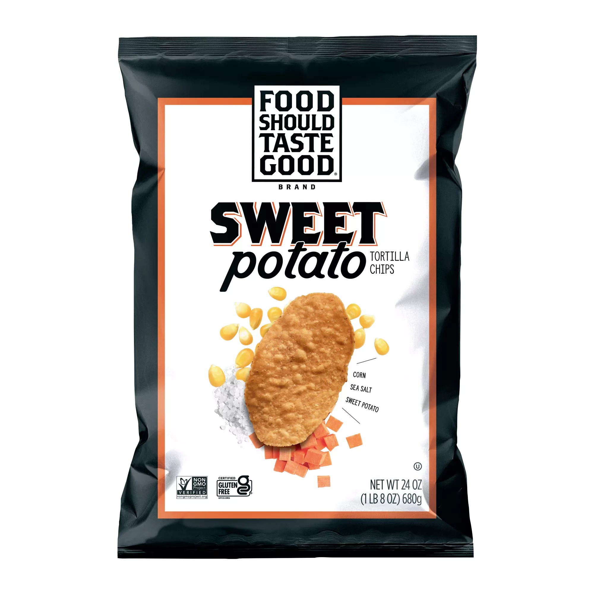 Food Should Taste Good Sweet Potato Tortilla Chips, 24 oz. BJ's