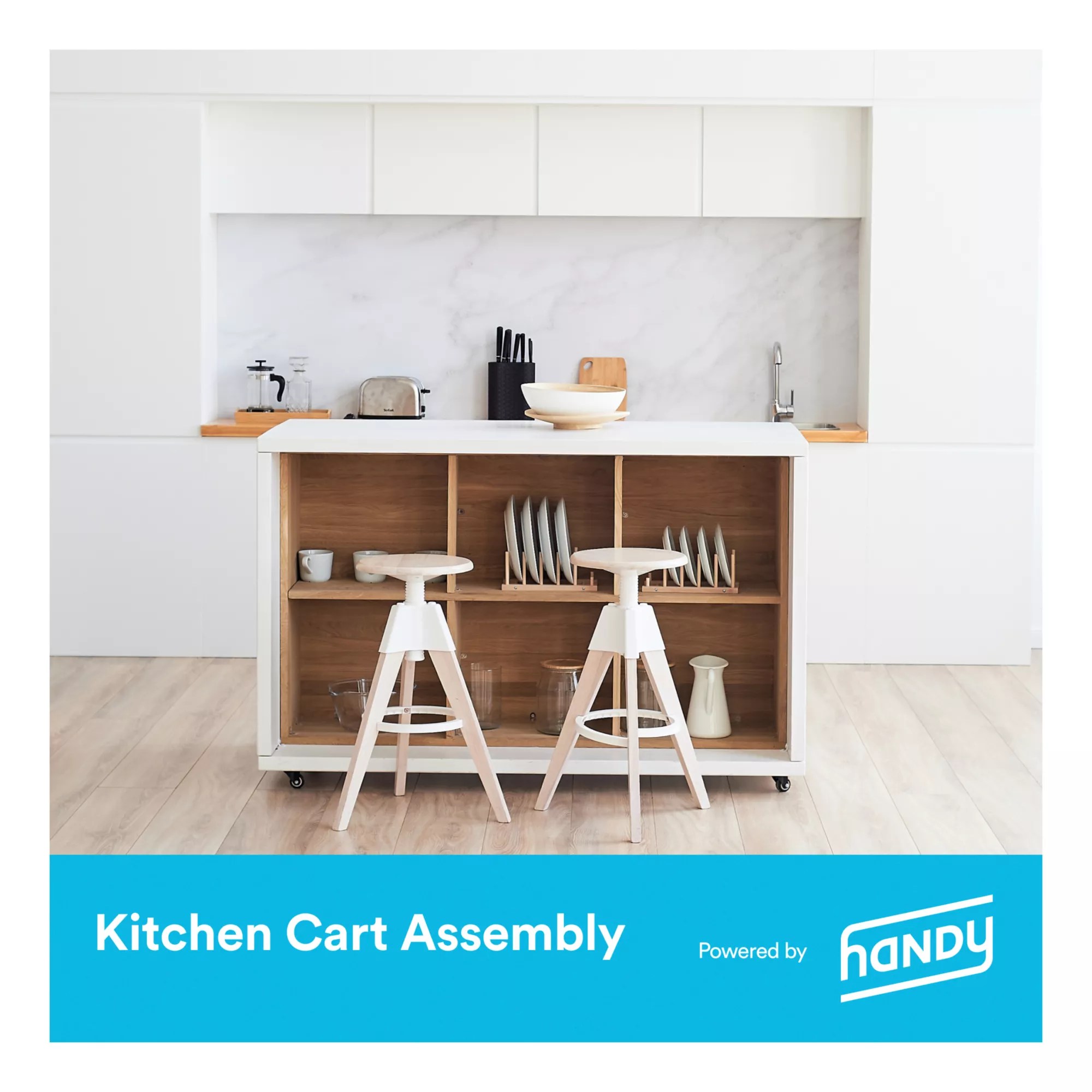 Handy Kitchen Cart Assembly BJ's Wholesale Club