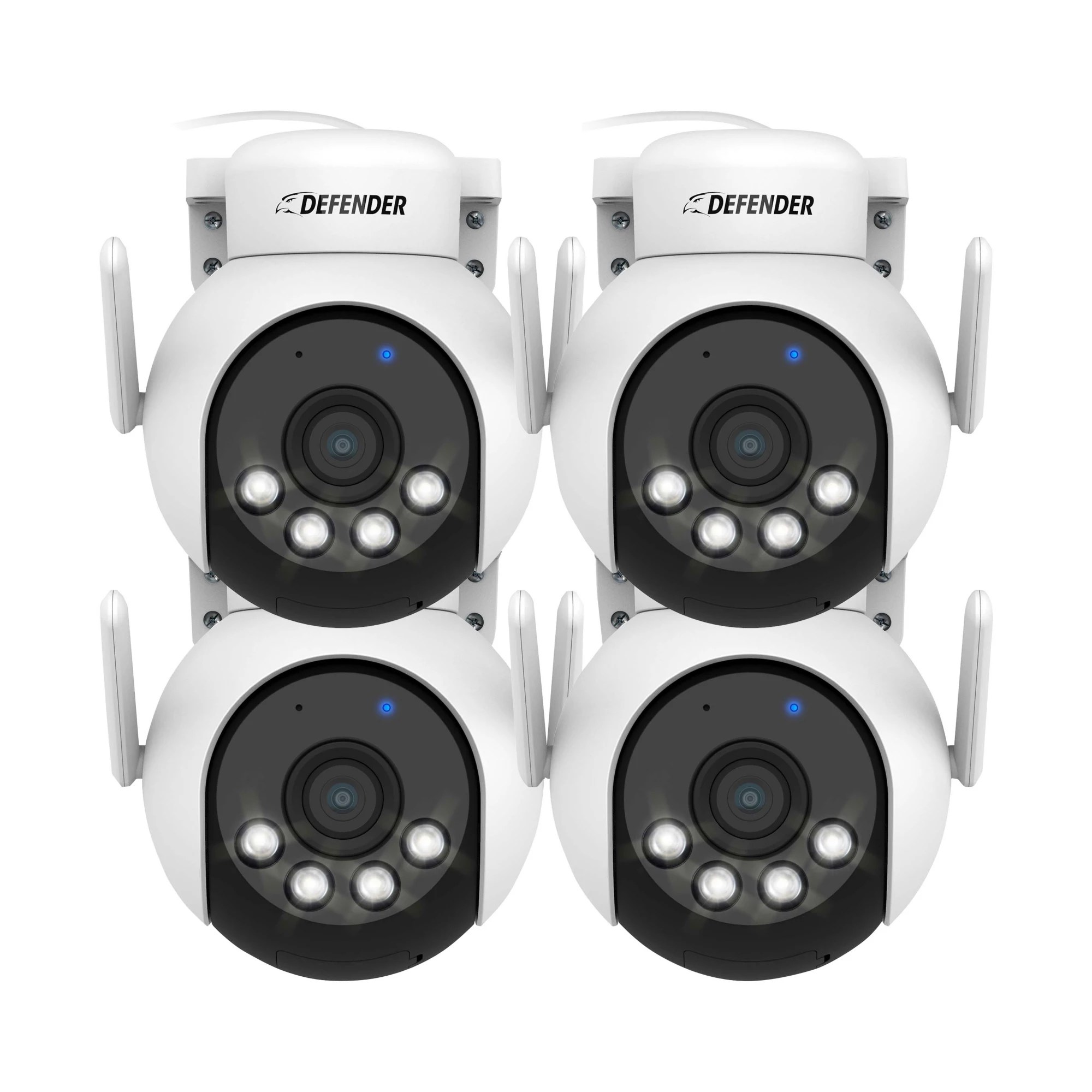 Defender AI Powered 4K Everwatch AI Ptz 360 Degree WiFi Outdoor Plug