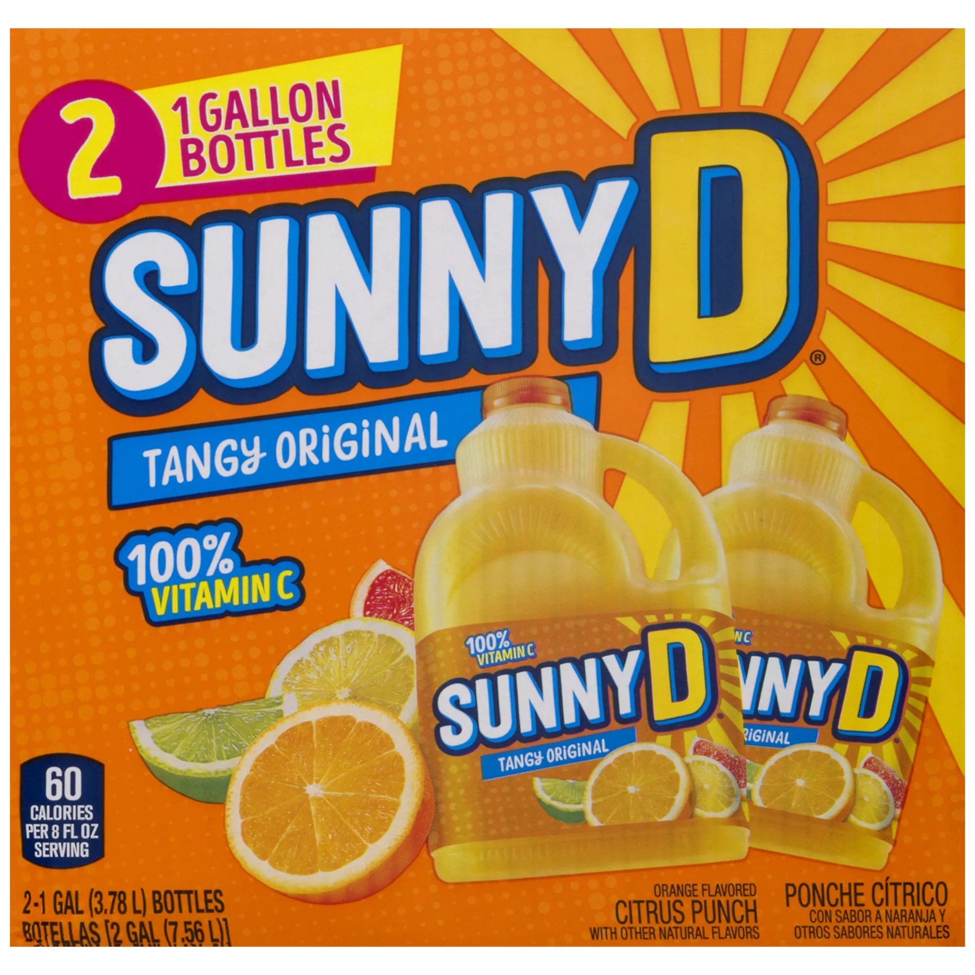 Sunny Delight, 2 ct./128 oz BJs Wholesale Club